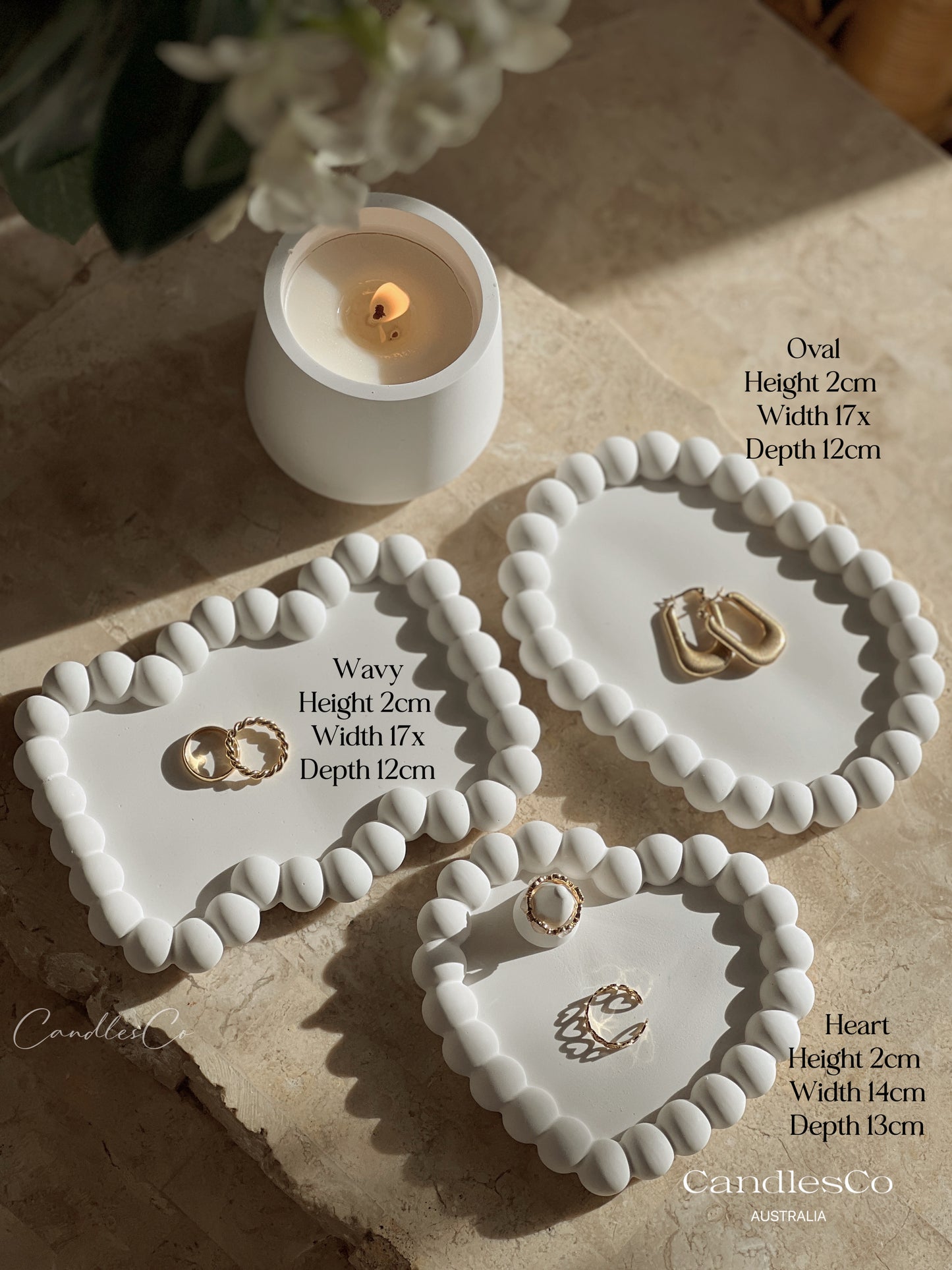 Large Bubble Trinket Dish