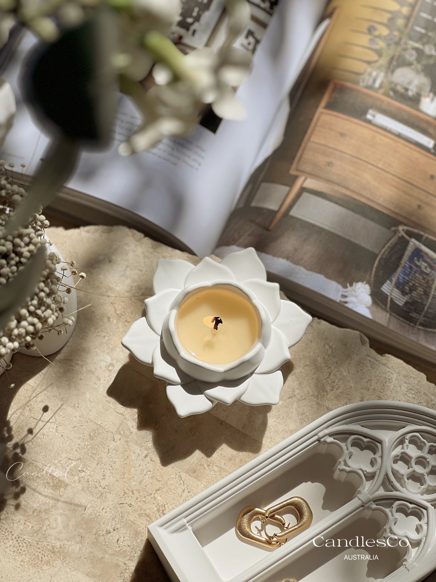 Lotus Scented Vessel