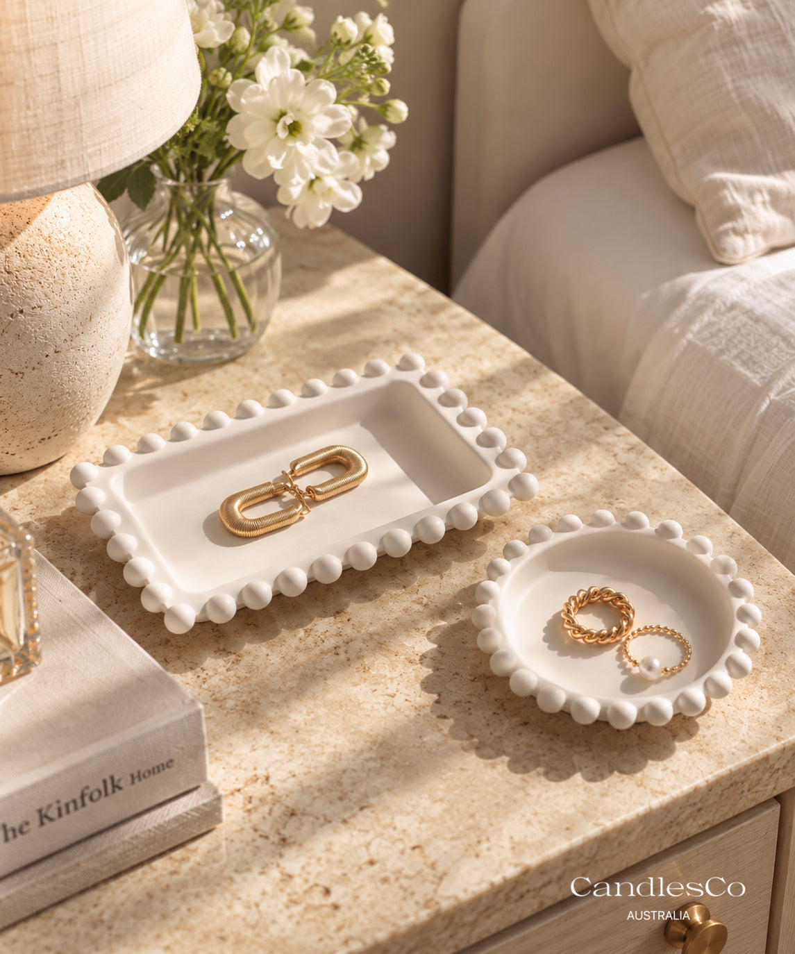 Beaded Trinket Tray – Jewellery & Keepsake Dish