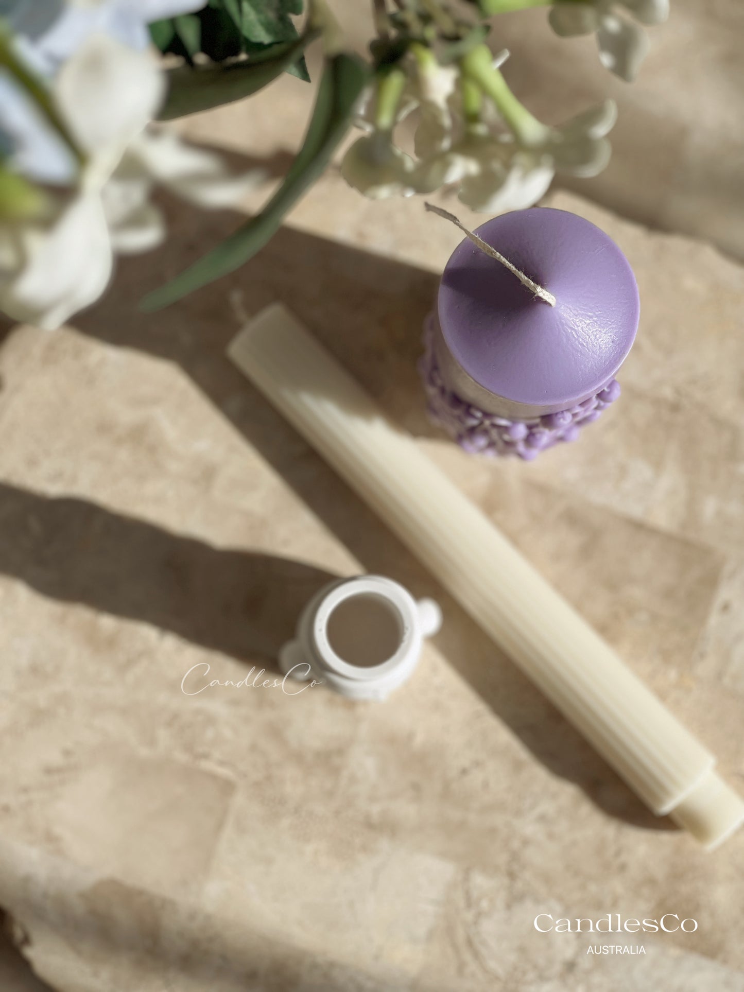 Snowmen Candlestick Holder