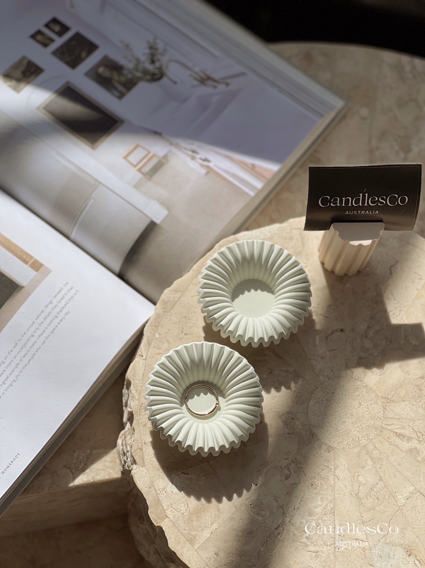 Fluted Trinket Bowl