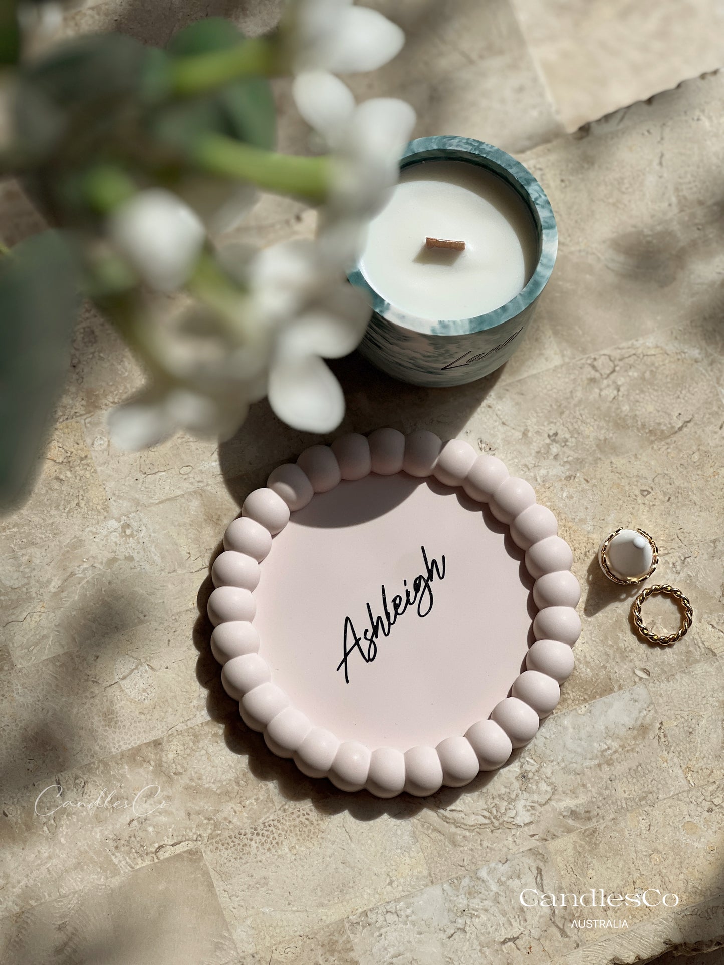 Personalised Bubble Trinket Dish