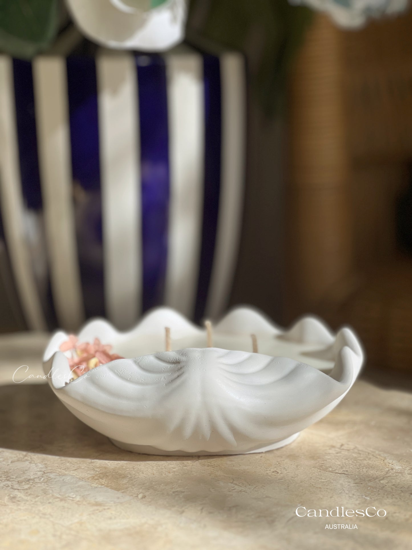 Seashell Scented Dried Flowers