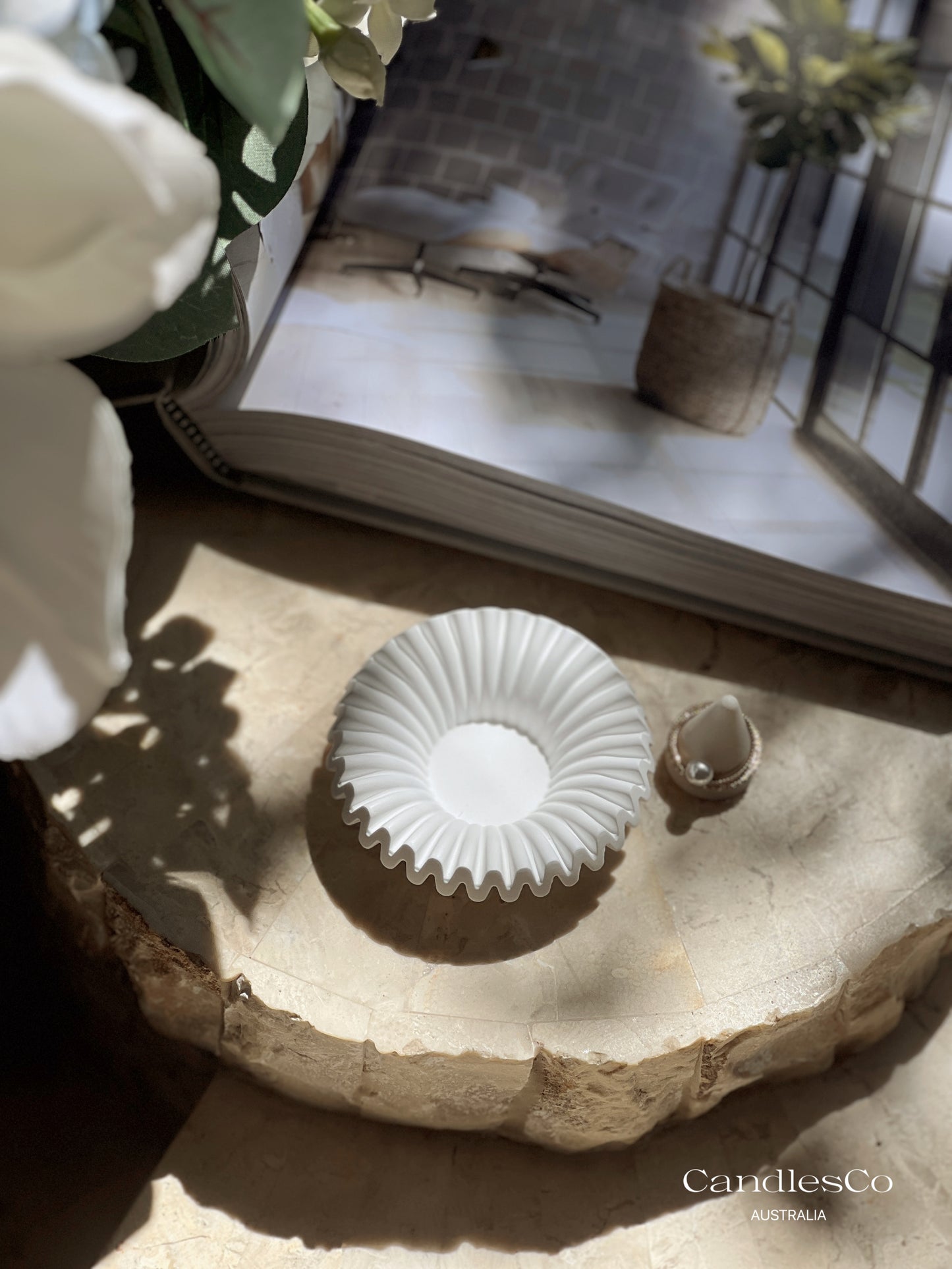 Fluted Trinket Bowl