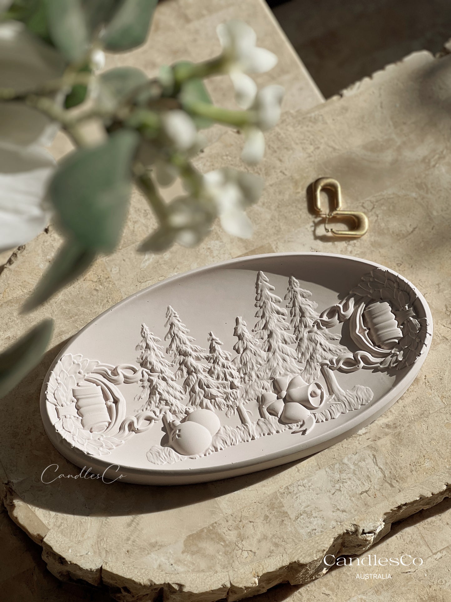 Christmas Trinket Dish