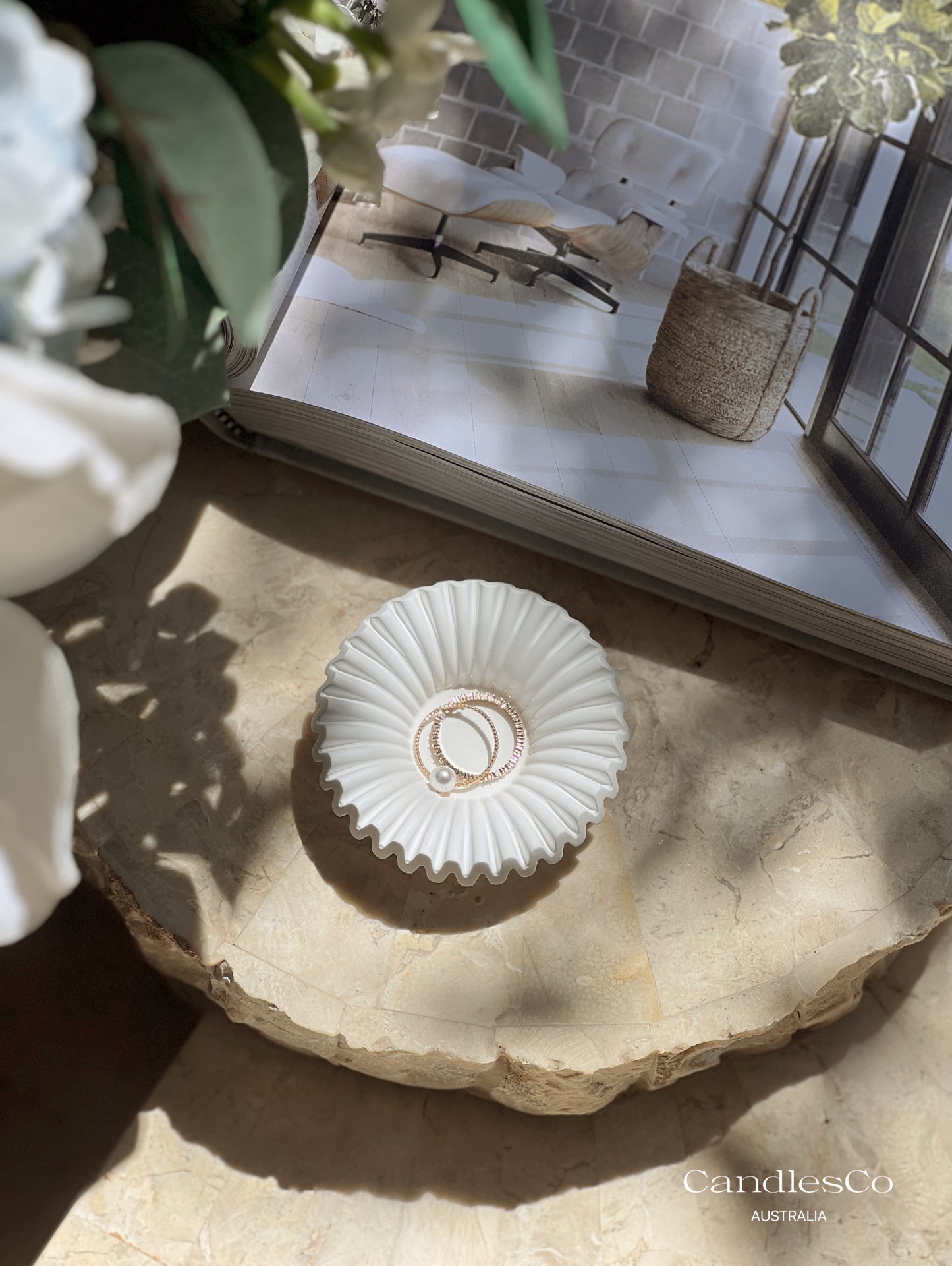 Fluted Trinket Bowl