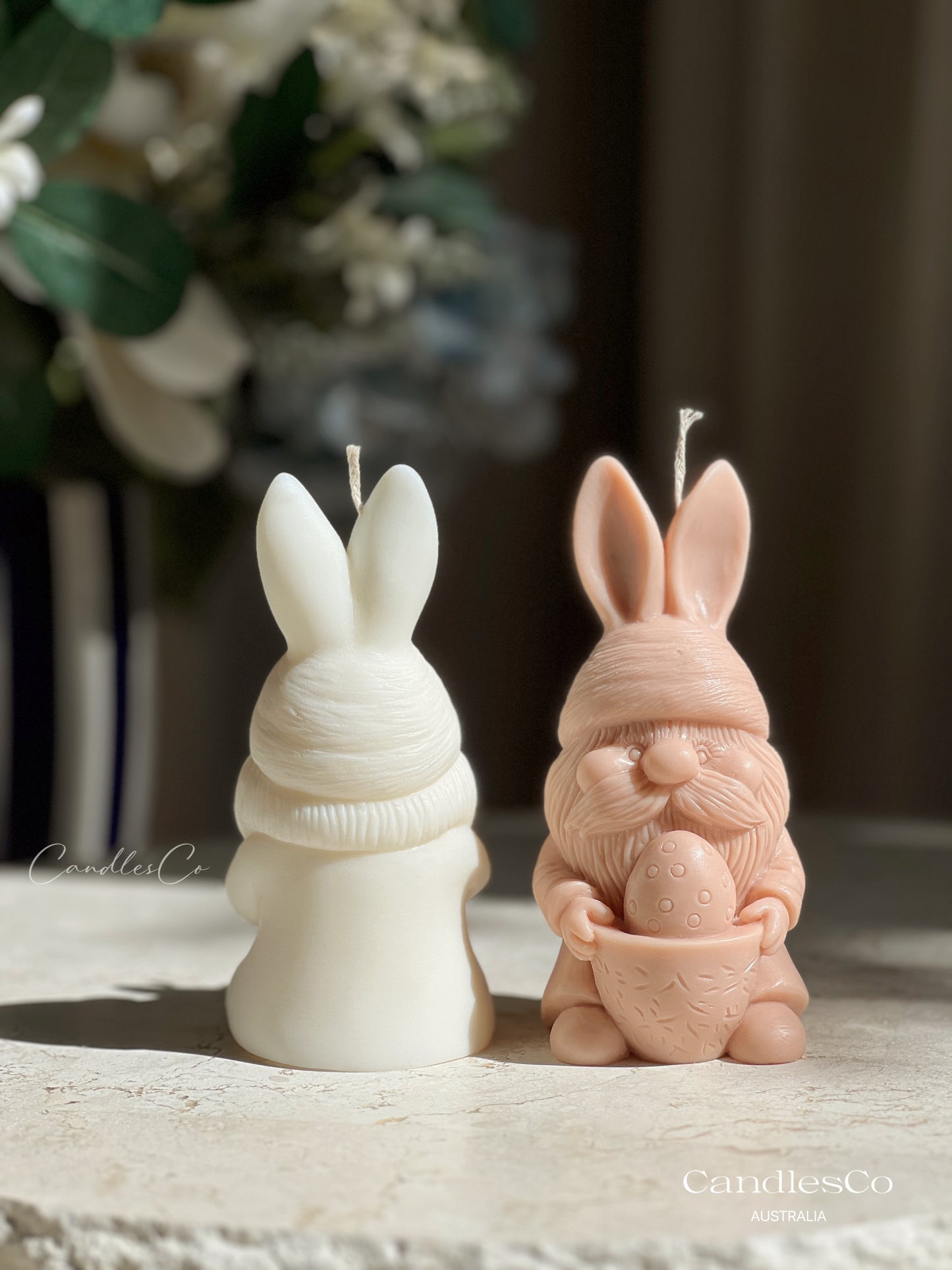 Easter Gnome Candle