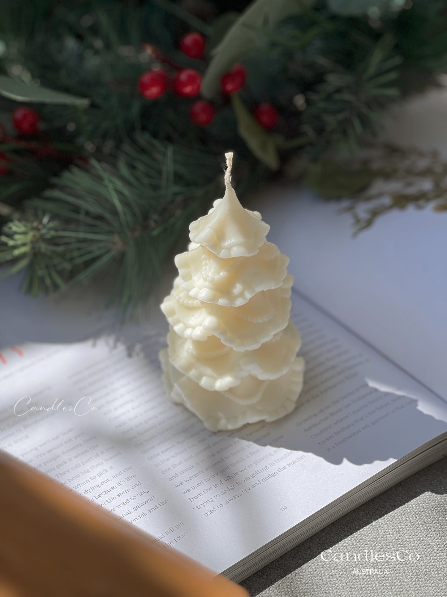 Ruffled Christmas Tree