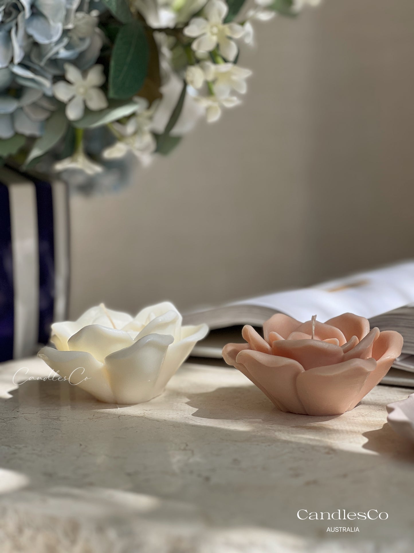 Rose Bloom Candle