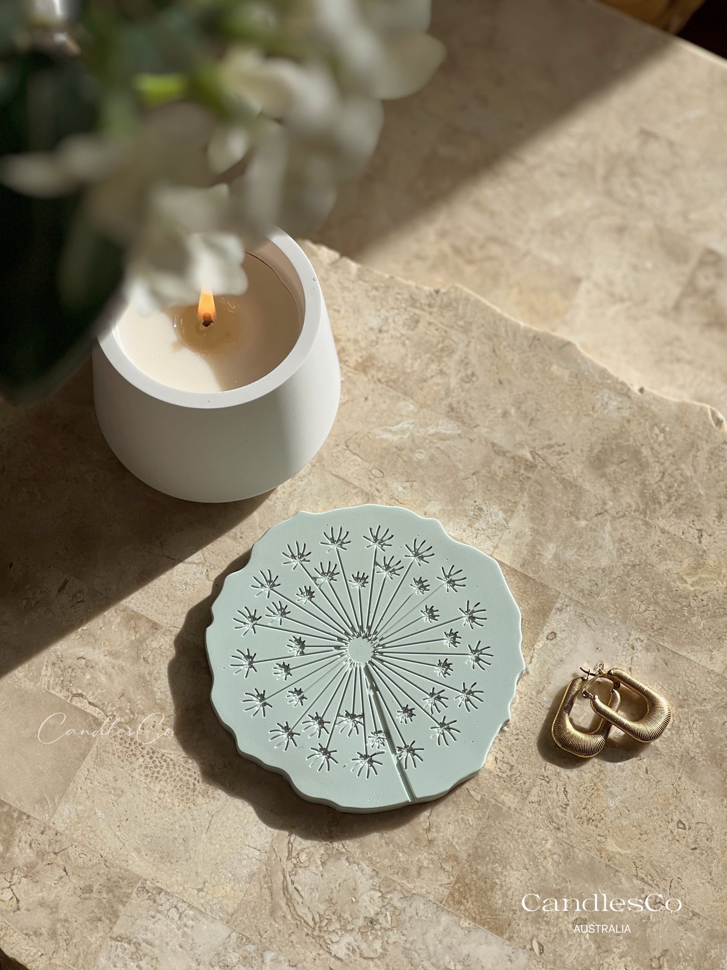 Dandelion Seed Trinket Dish