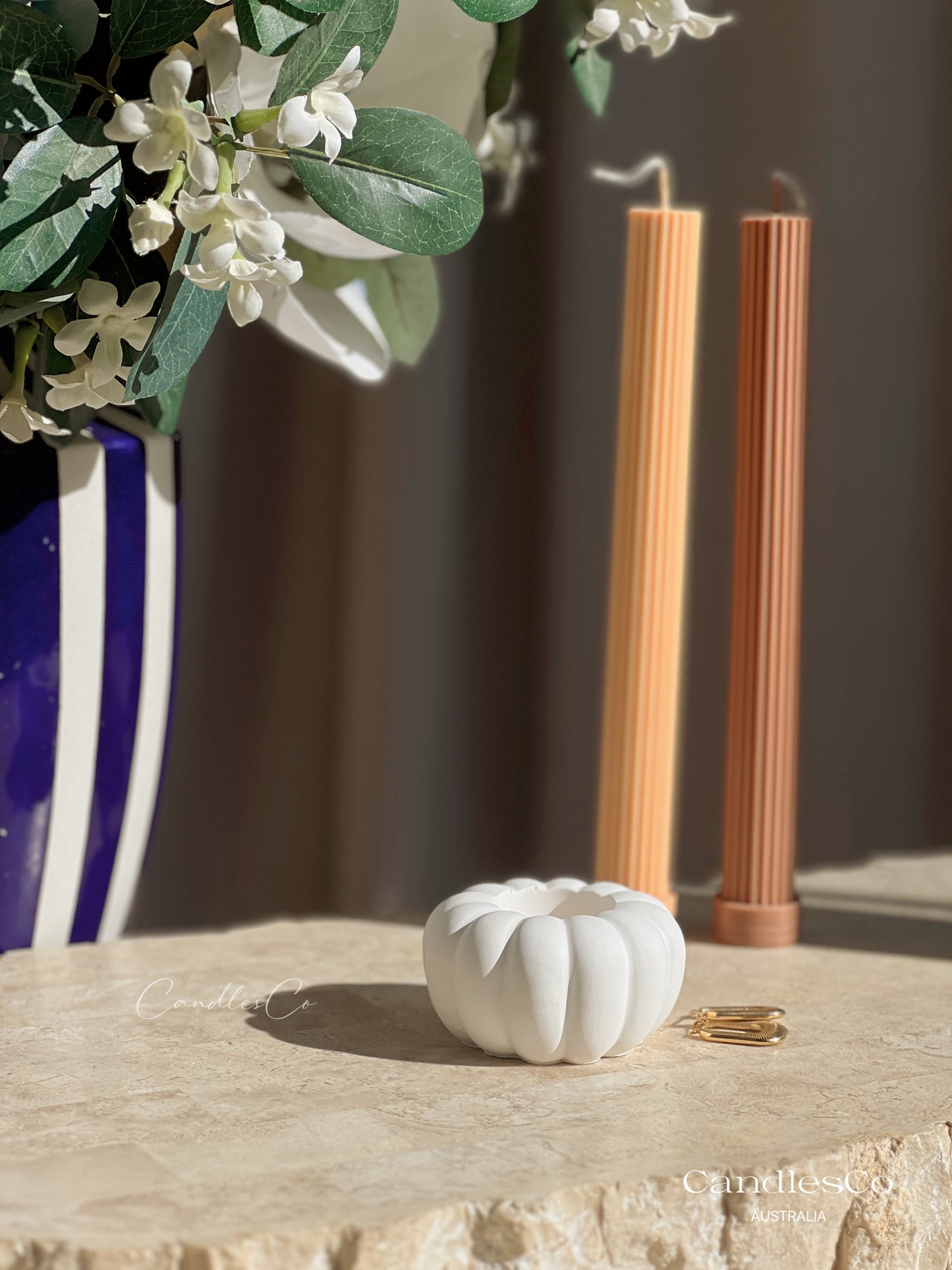 Pumpkin Tea Light Holder