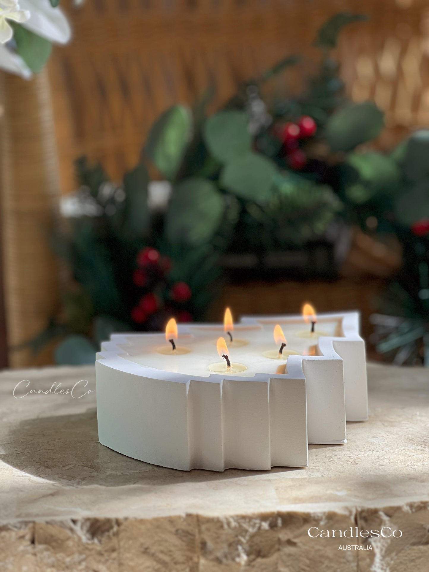 Large Christmas Tree Vessel