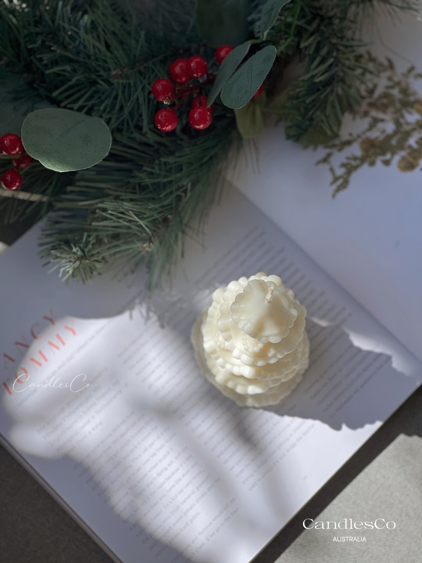 Ruffled Christmas Tree