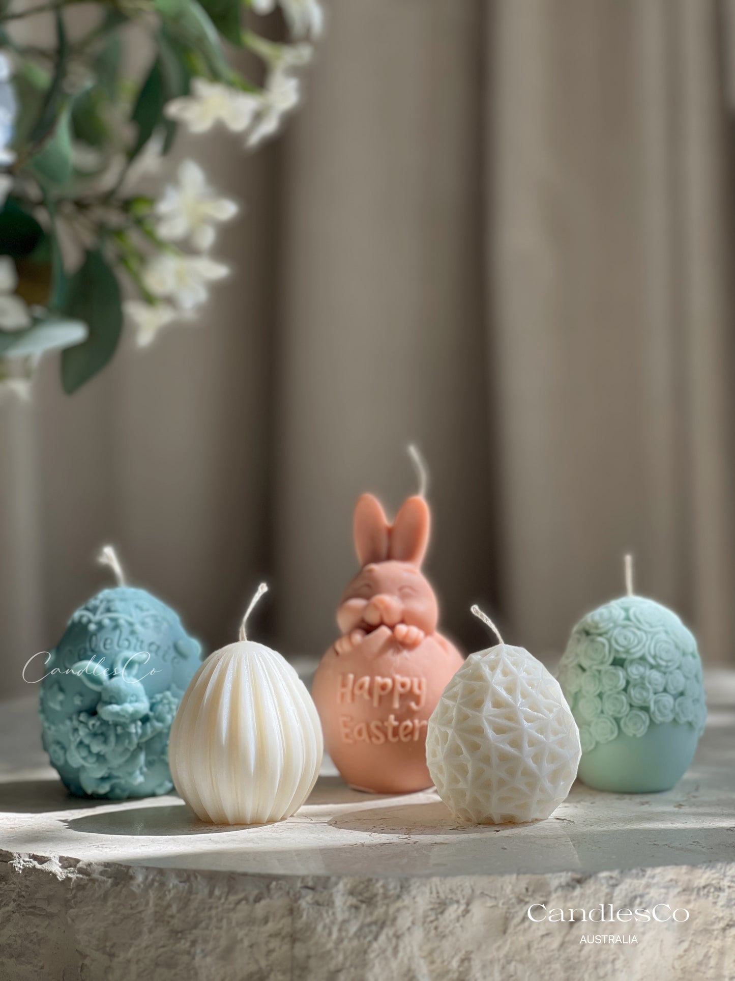 Ribbed Easter Egg