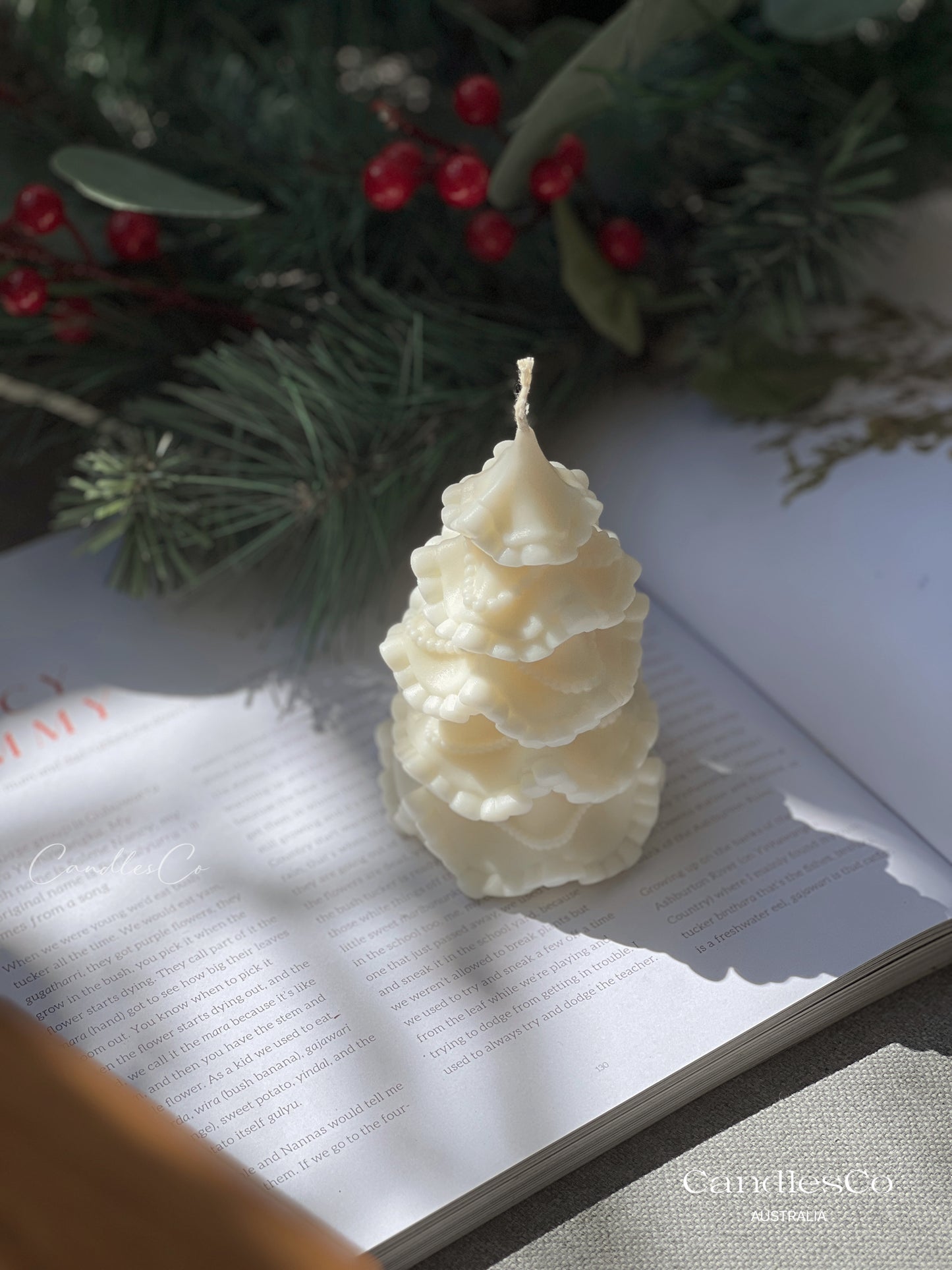 Ruffled Christmas Tree