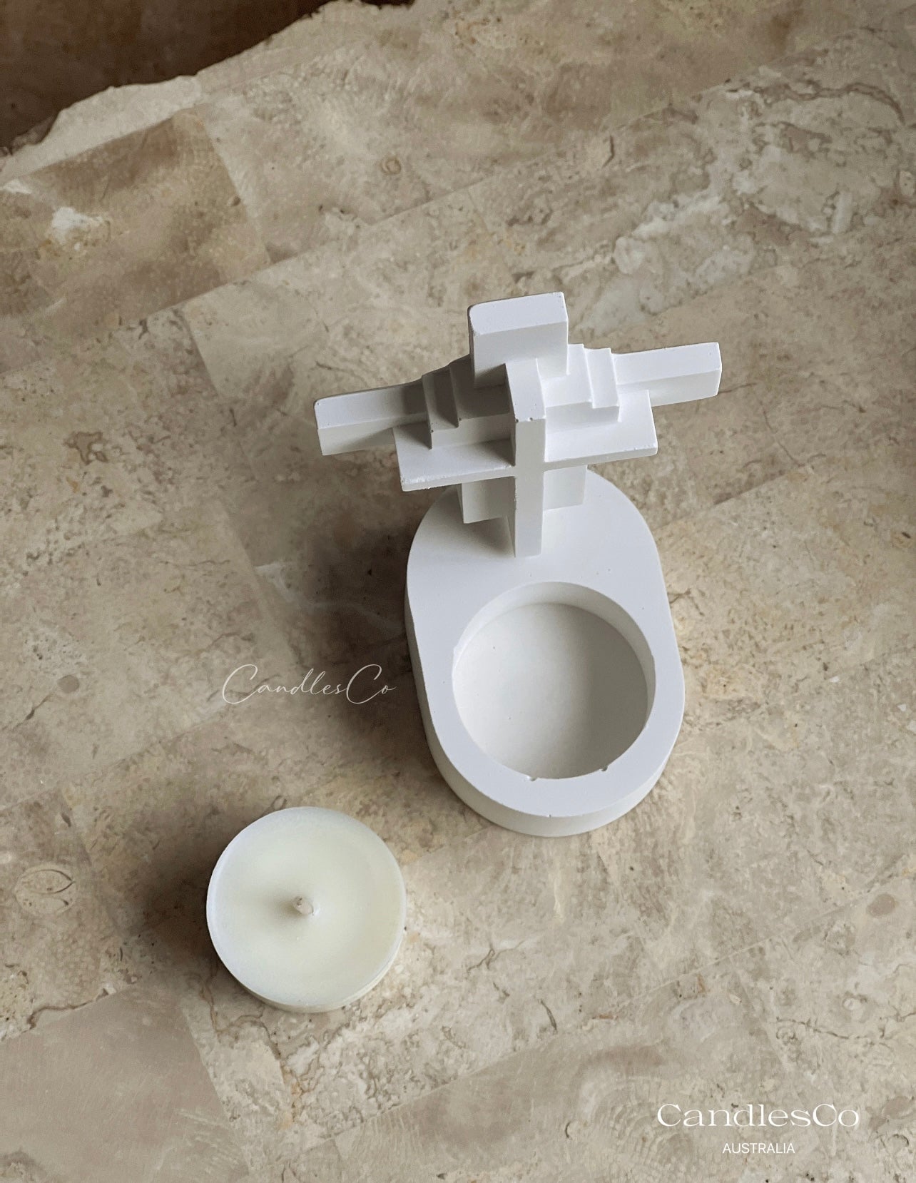 Cross Tealight Holder