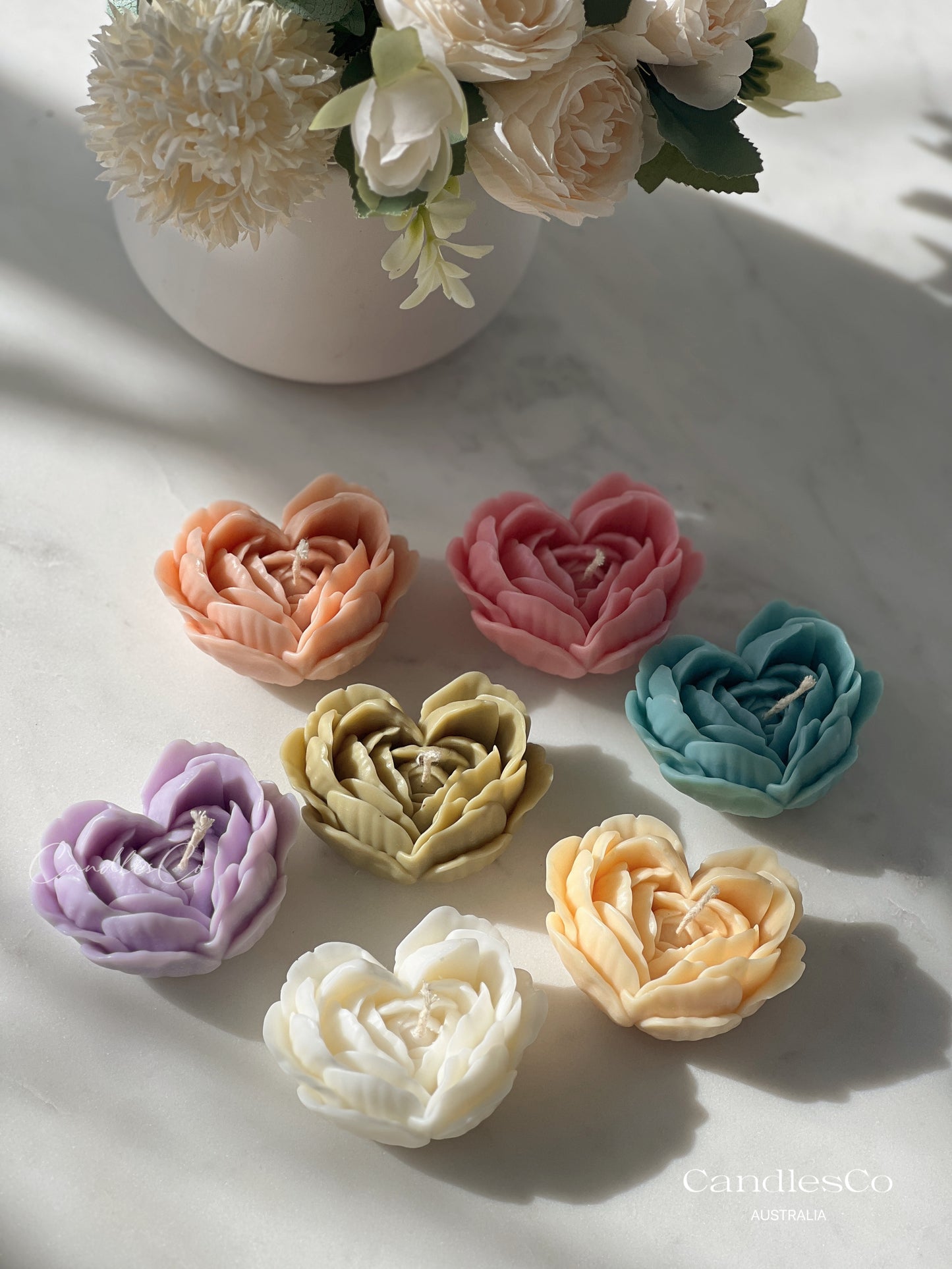 Heart Shape Peony