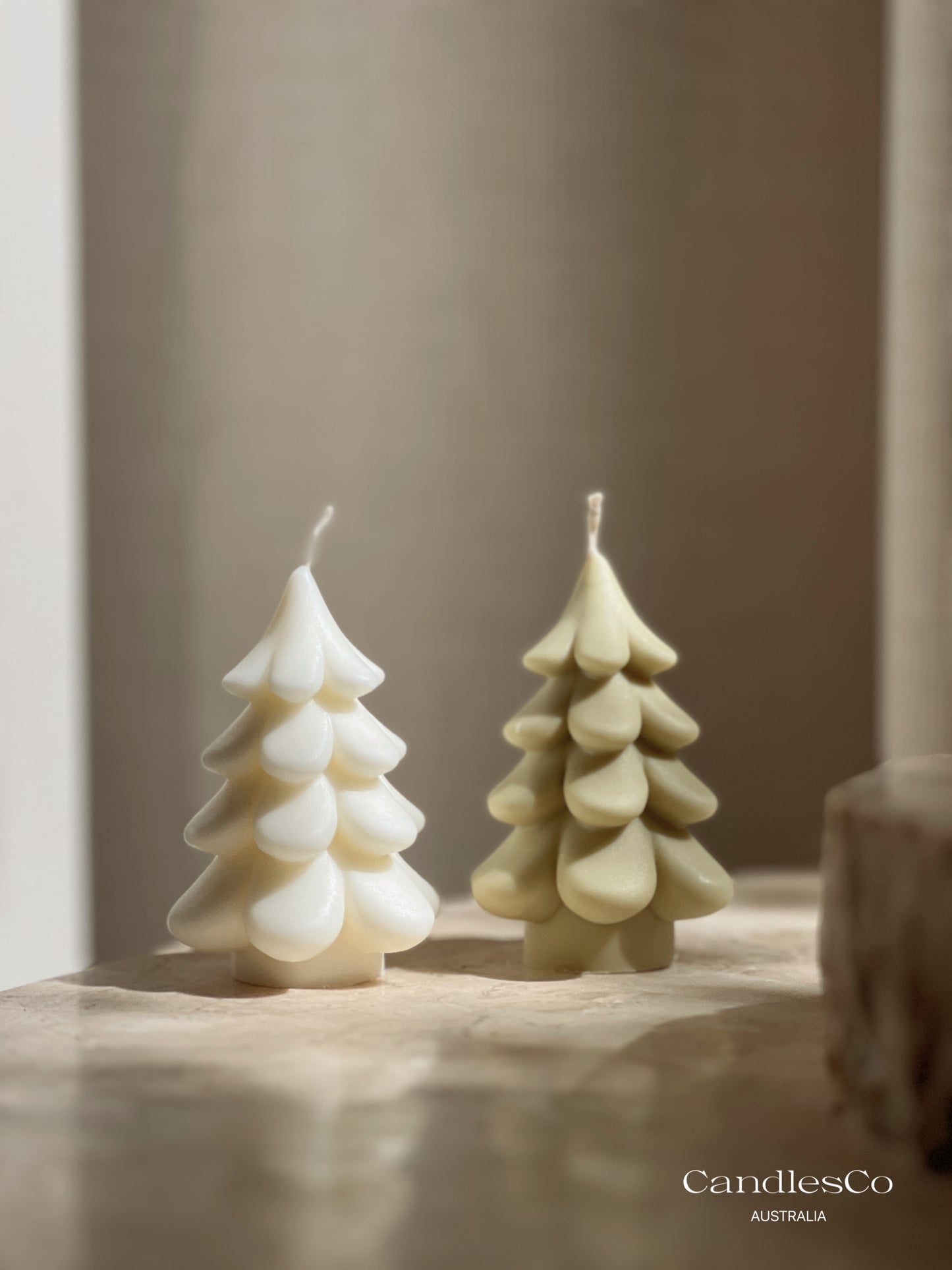 Snowdrop Tree Candle