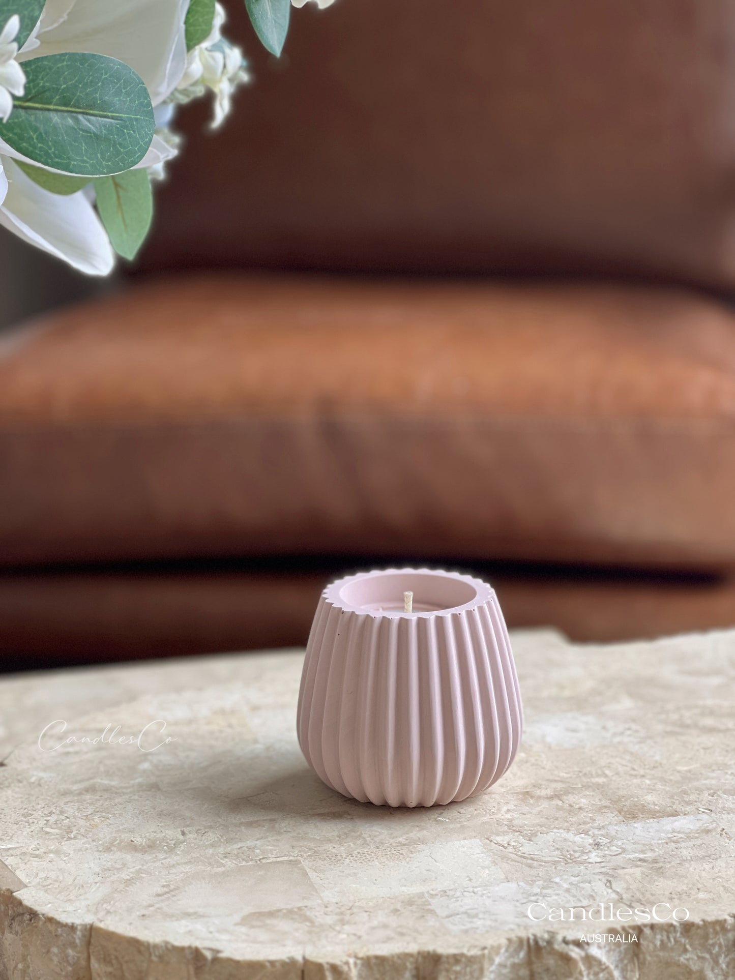 Scented Ribbed Vessel