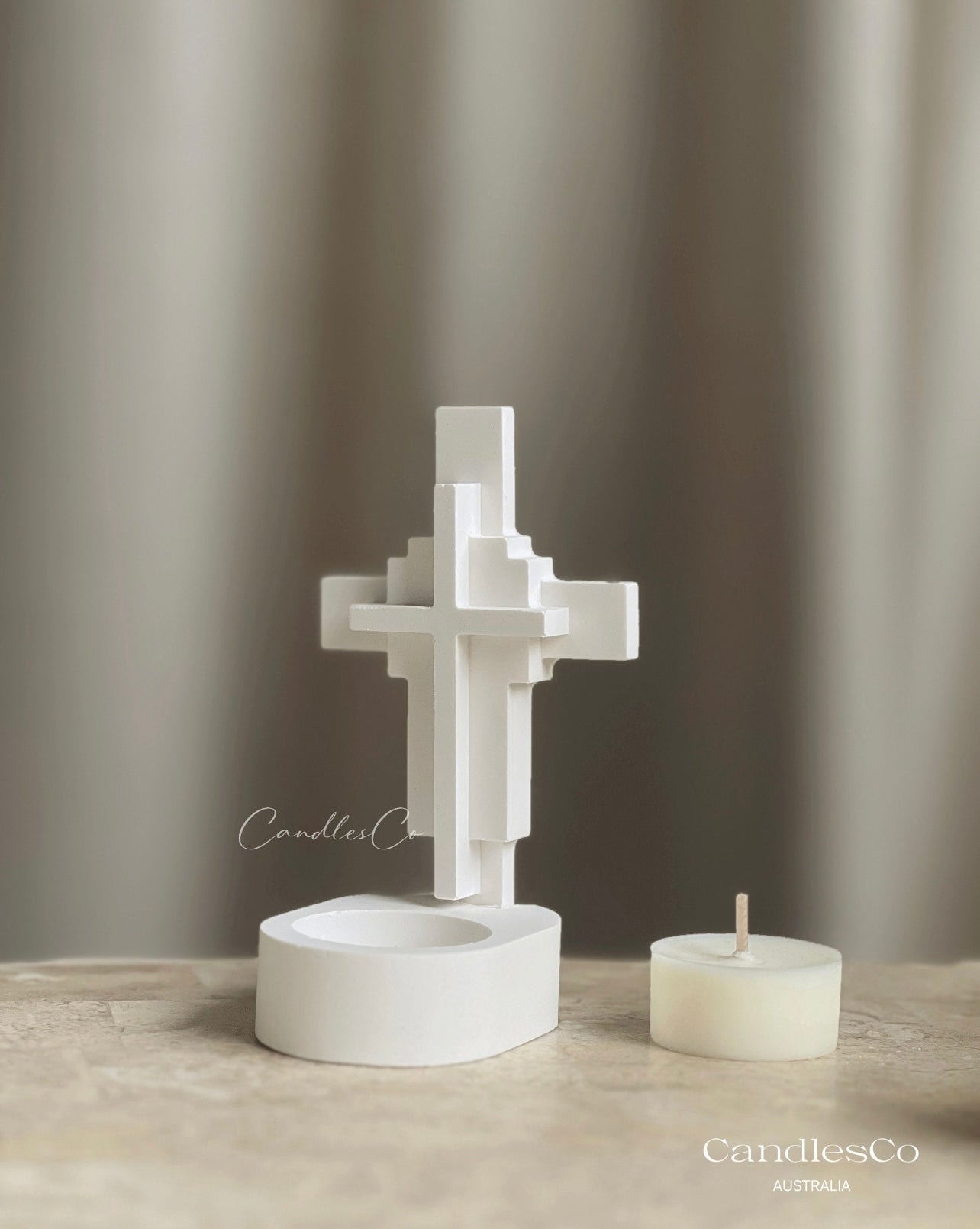 Cross Tealight Holder