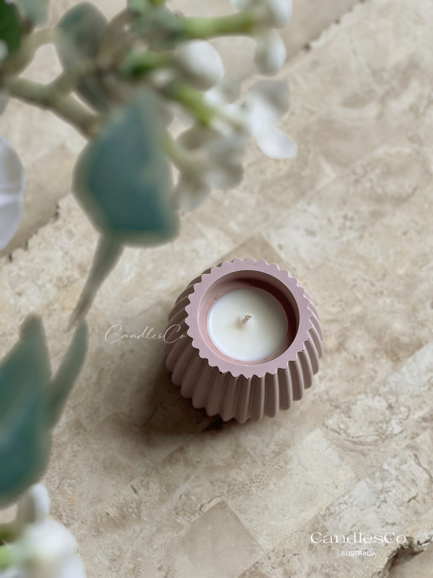 Scented Ribbed Vessel