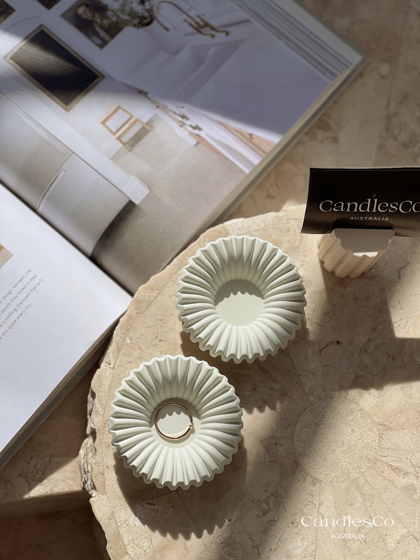 Fluted Trinket Bowl