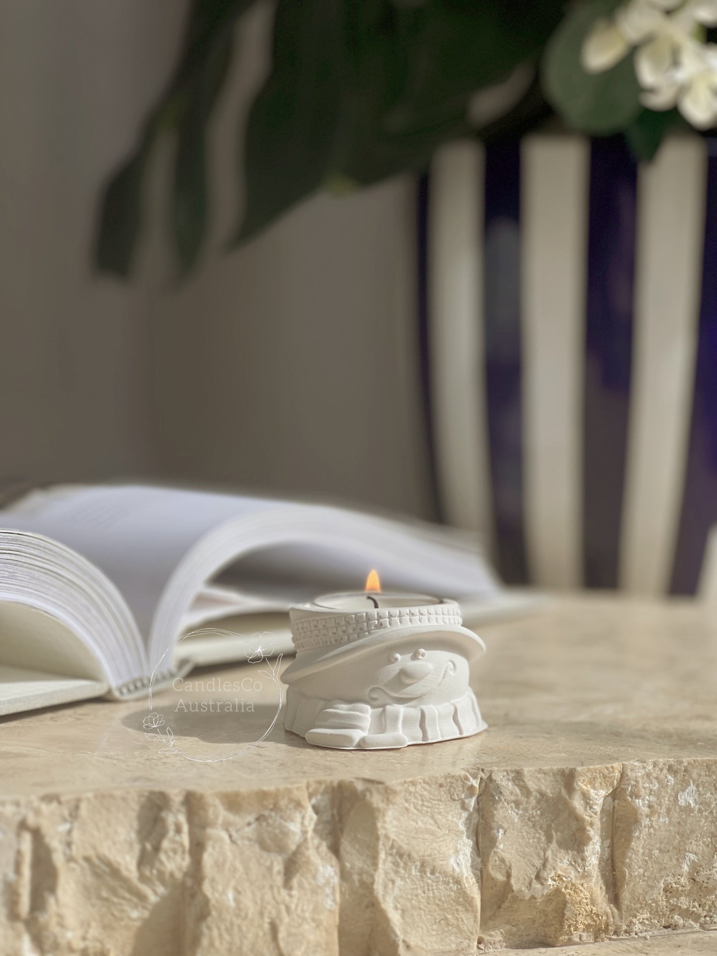 Snowmen Tea light Holder