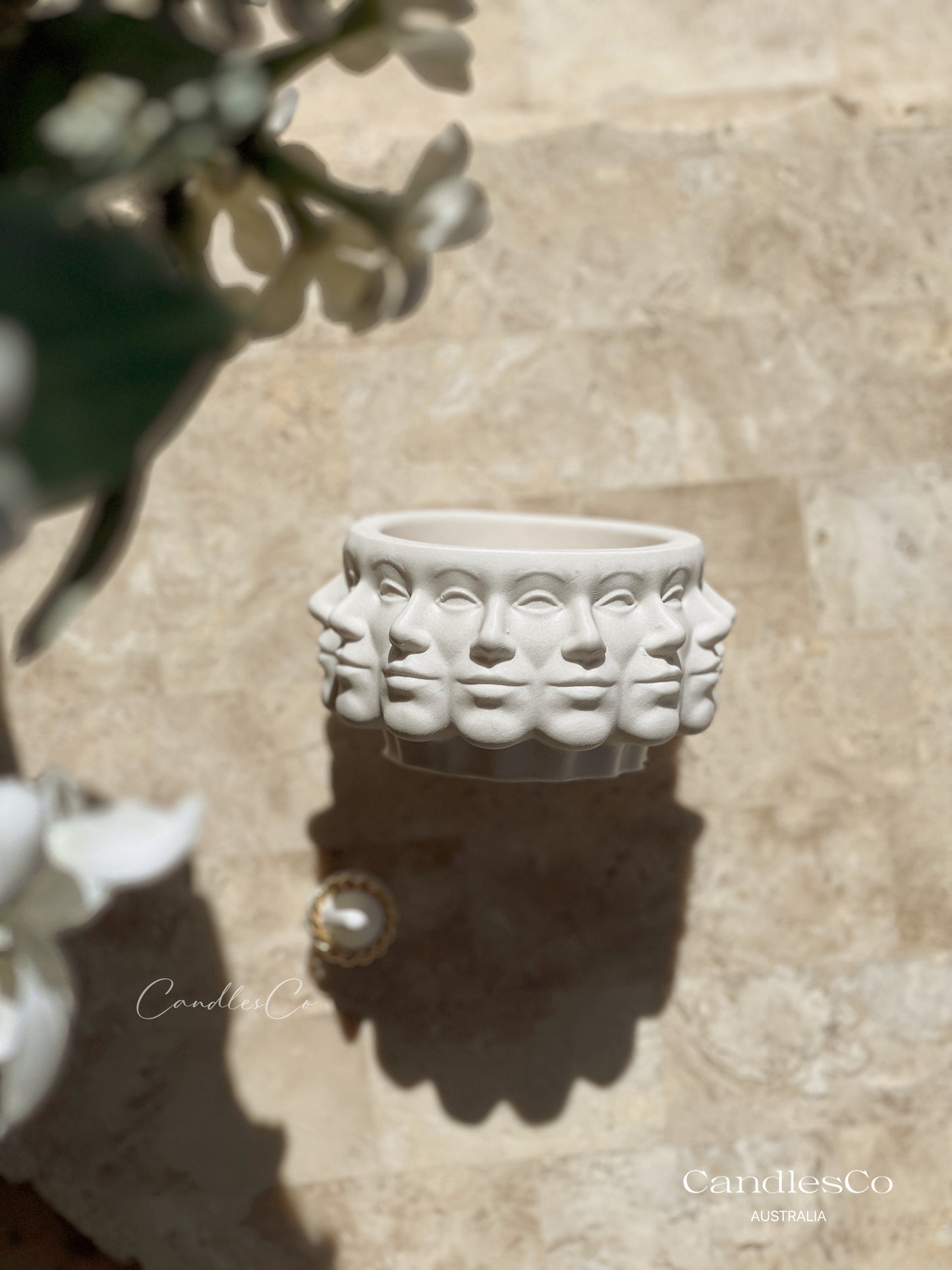 Face Sculptural Vessel