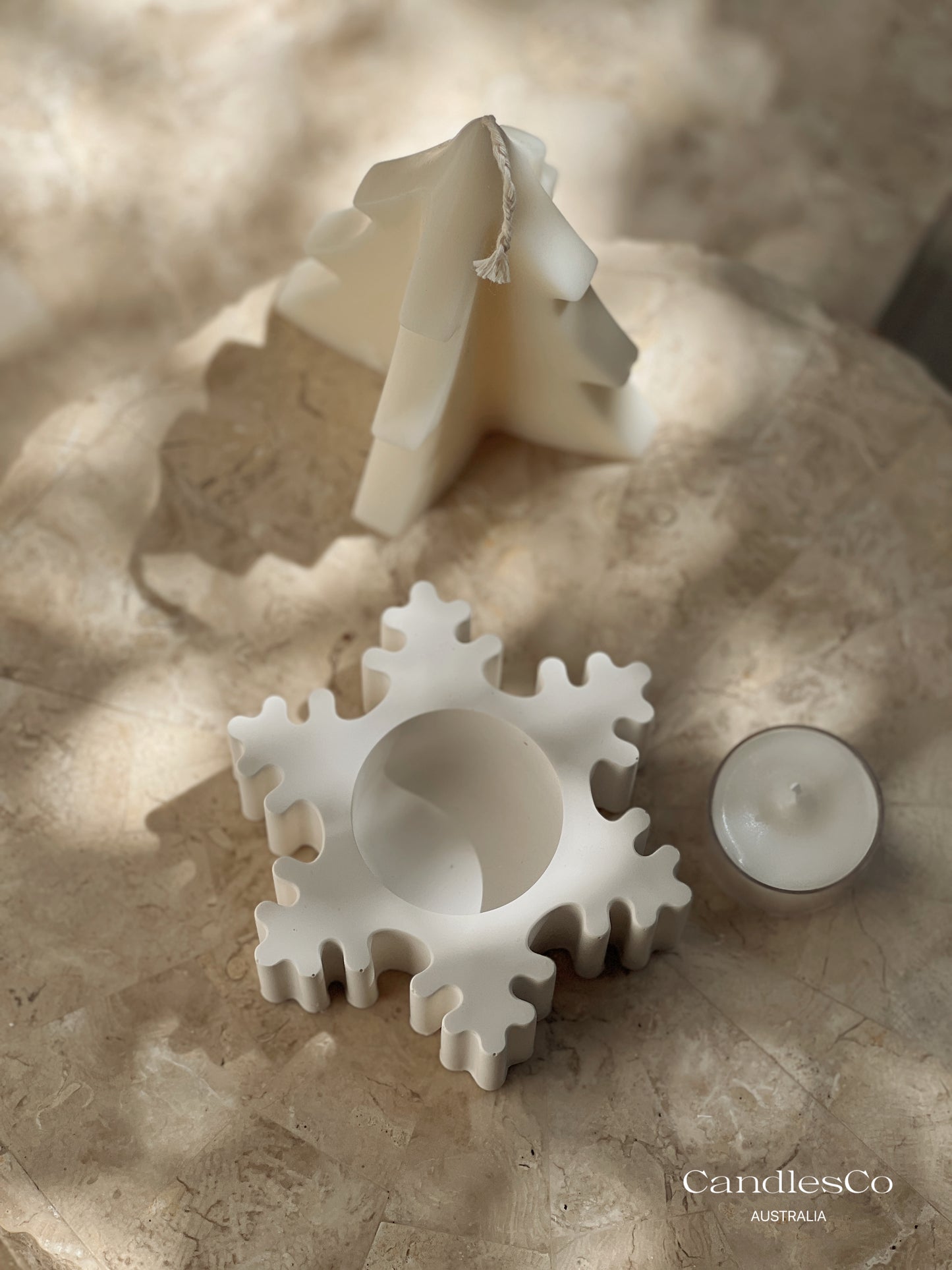 Christmas Snowflake Tealight Holder