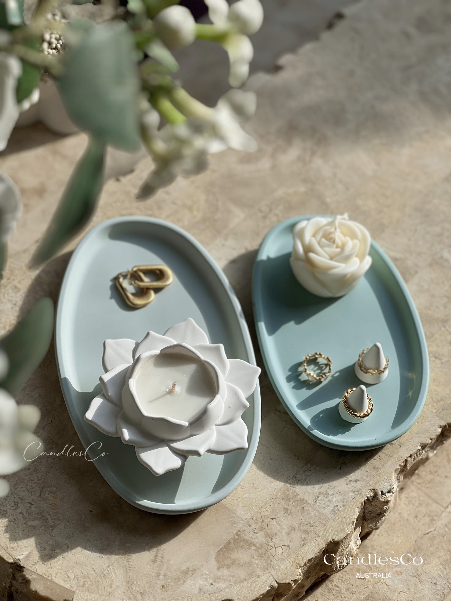 Thin Oval Trinket Tray