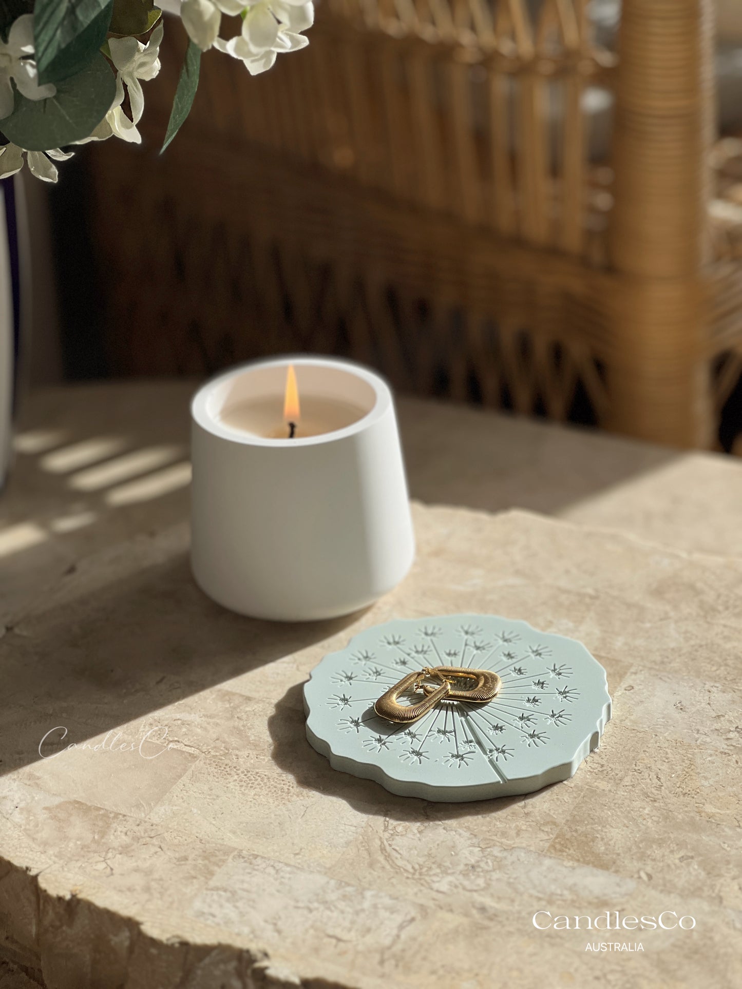 Dandelion Seed Trinket Dish