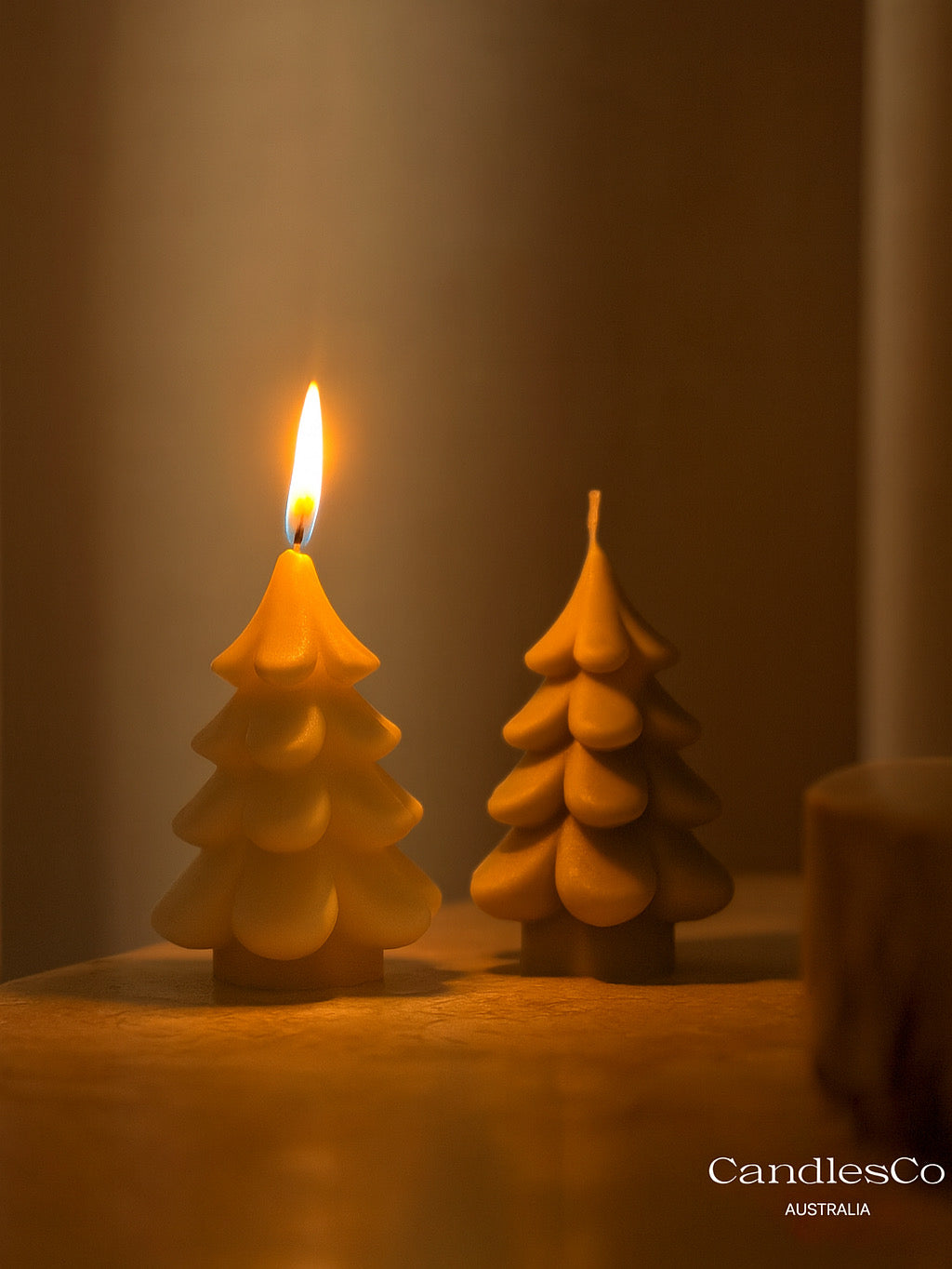 Snowdrop Tree Candle