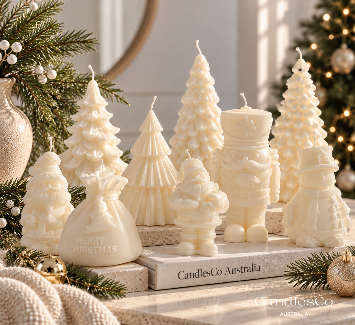Nutcracker Soldier Candle β Handmade Soy Christmas Candle
