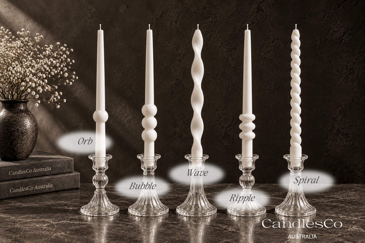 Decorative Taper Candles – Handmade Soy Wax Dinner Candles | Wedding & Table Décor