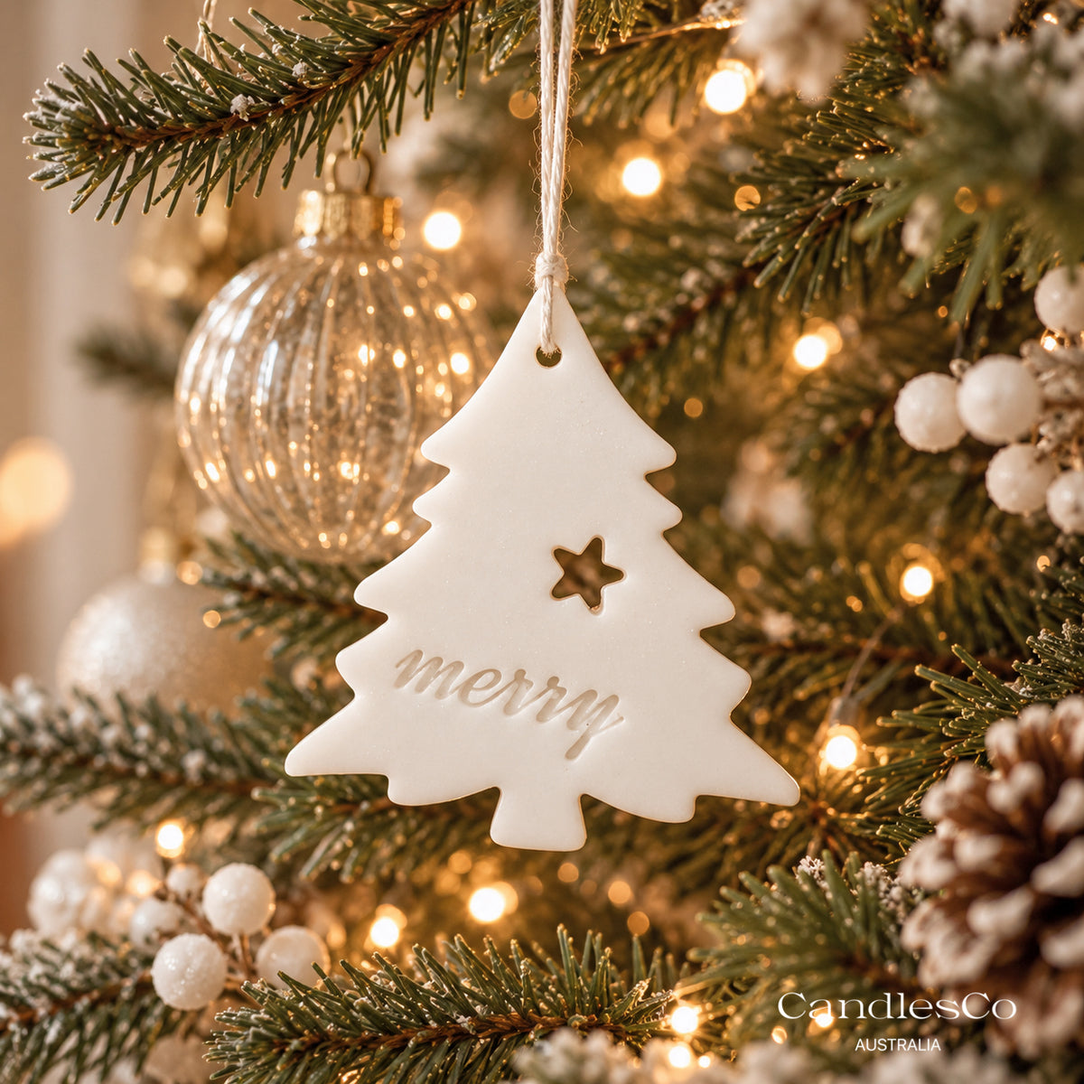 Christmas Tree Ornament – Handmade Hanging Christmas Decoration