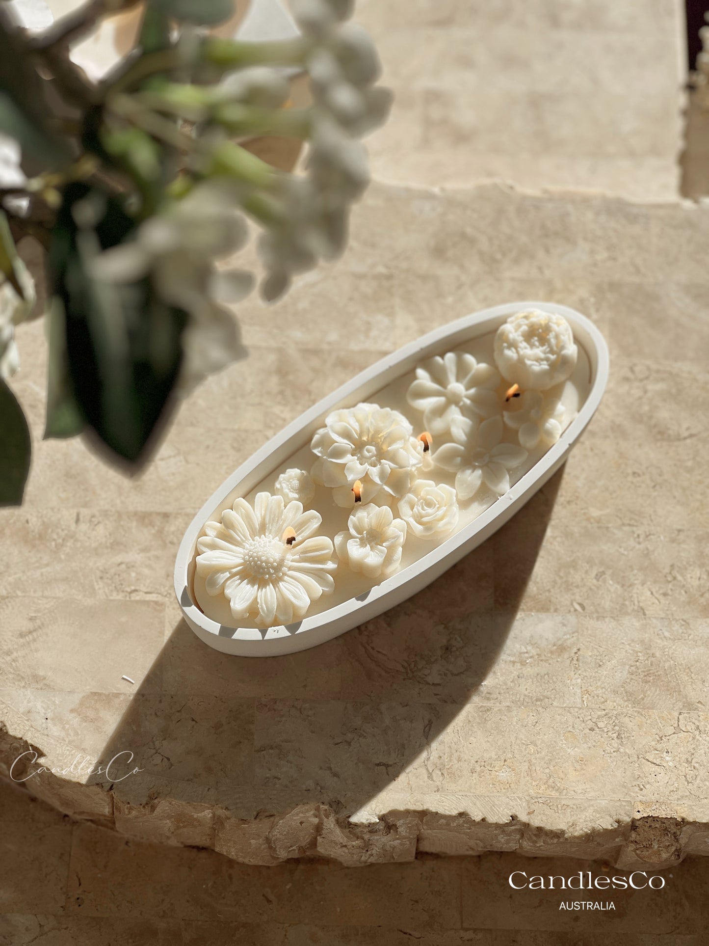 Scented Floral Vessel