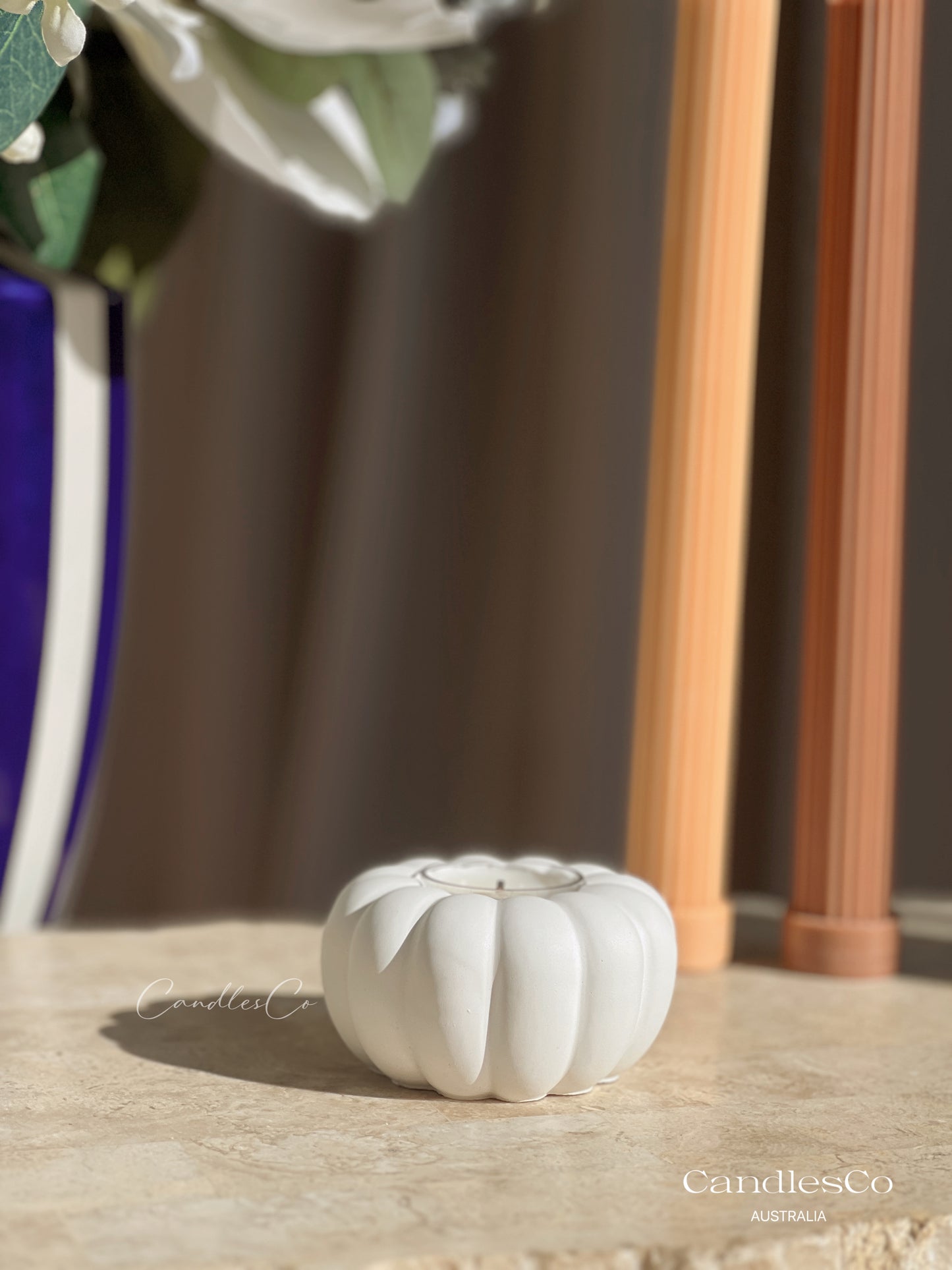Pumpkin Tea Light Holder