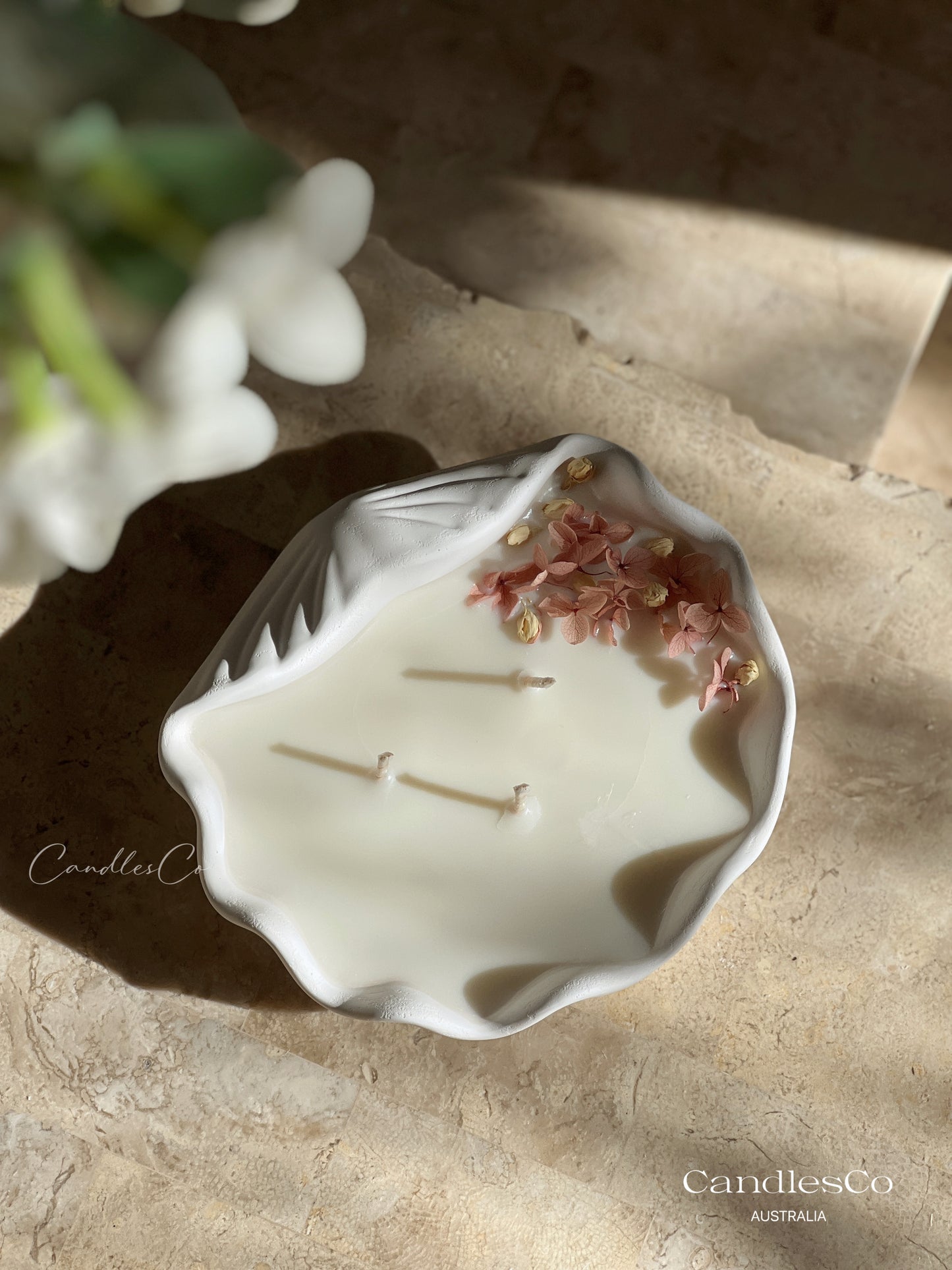 Seashell Scented Dried Flowers