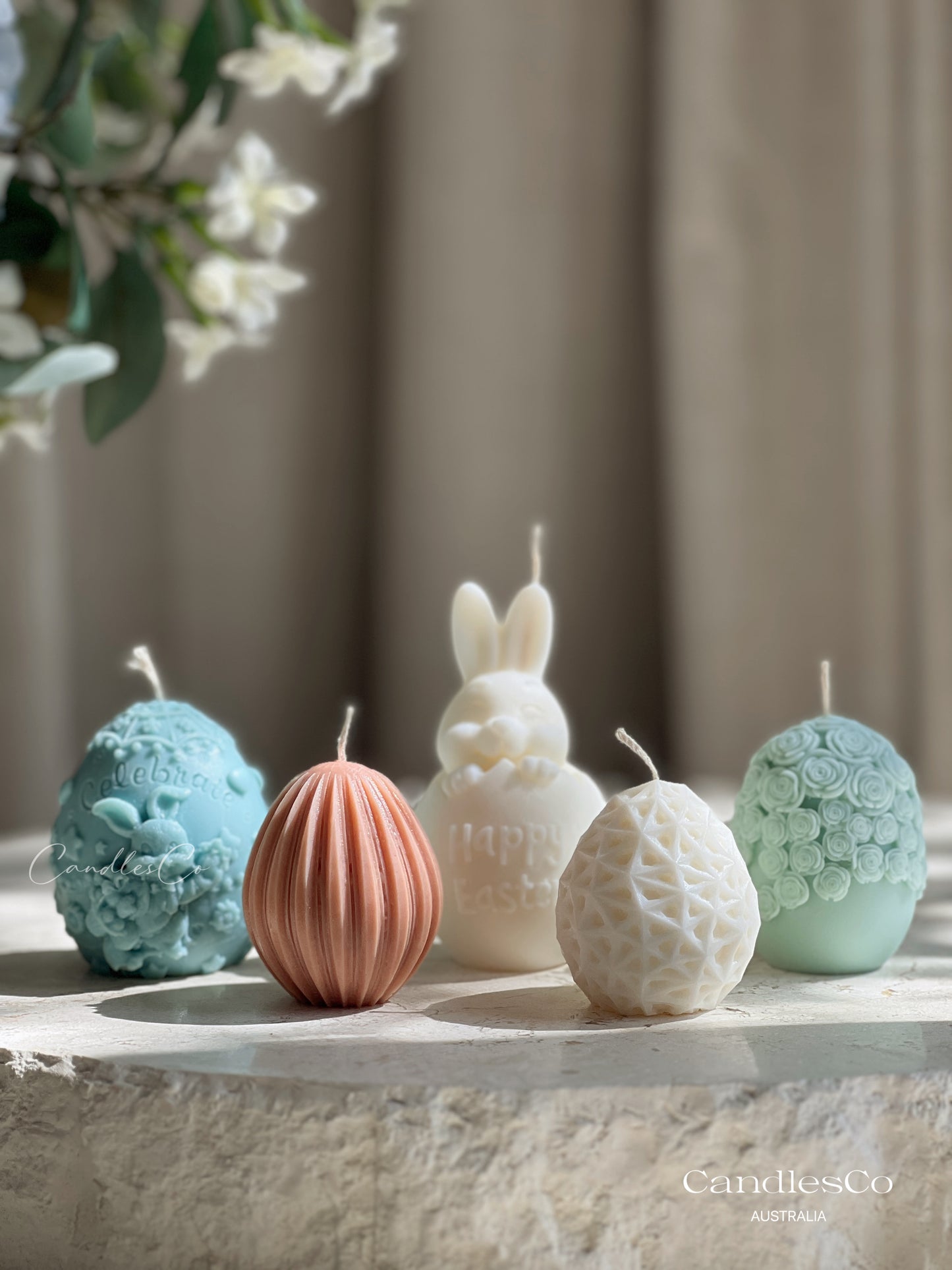 Ribbed Easter Egg
