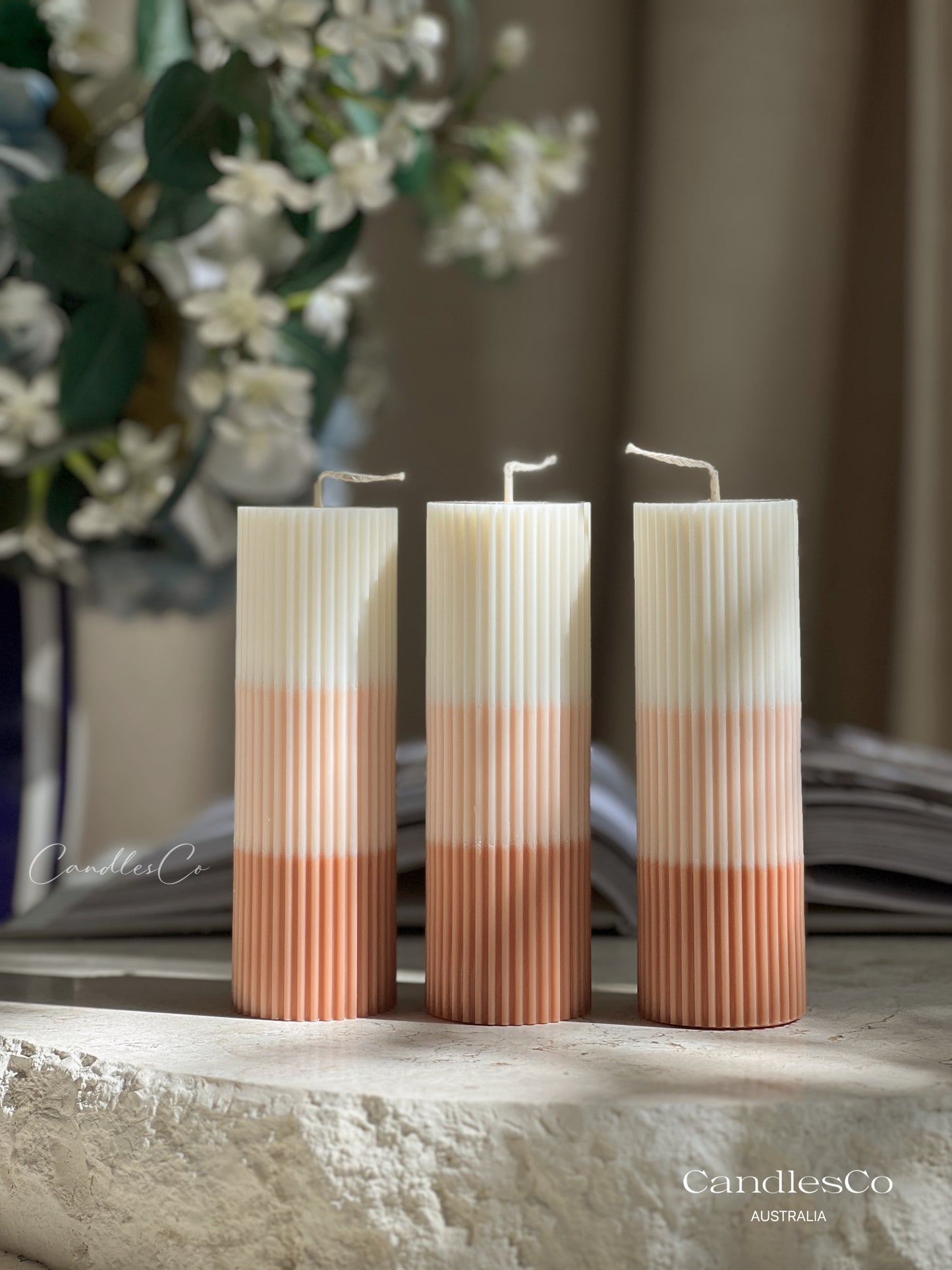 Ombré Column Pillar