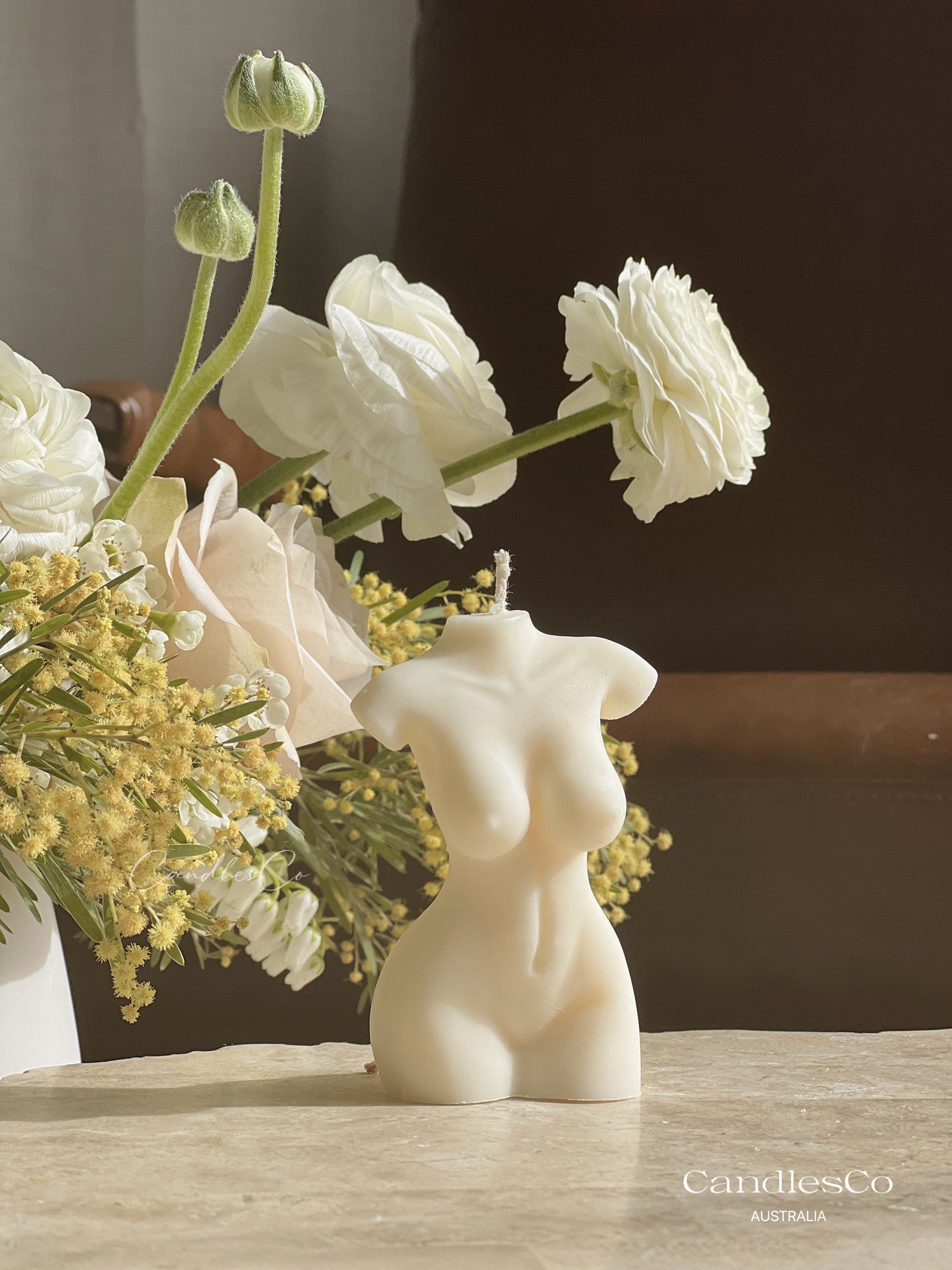 Female Body Candle