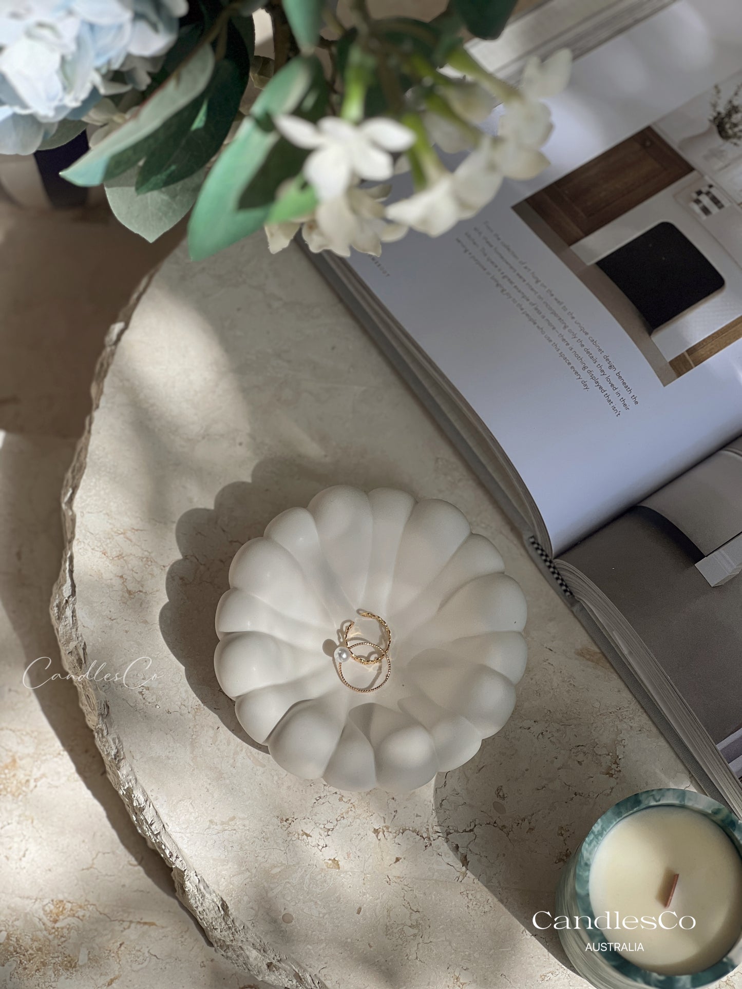 Chunky Bloom Trinket Dish
