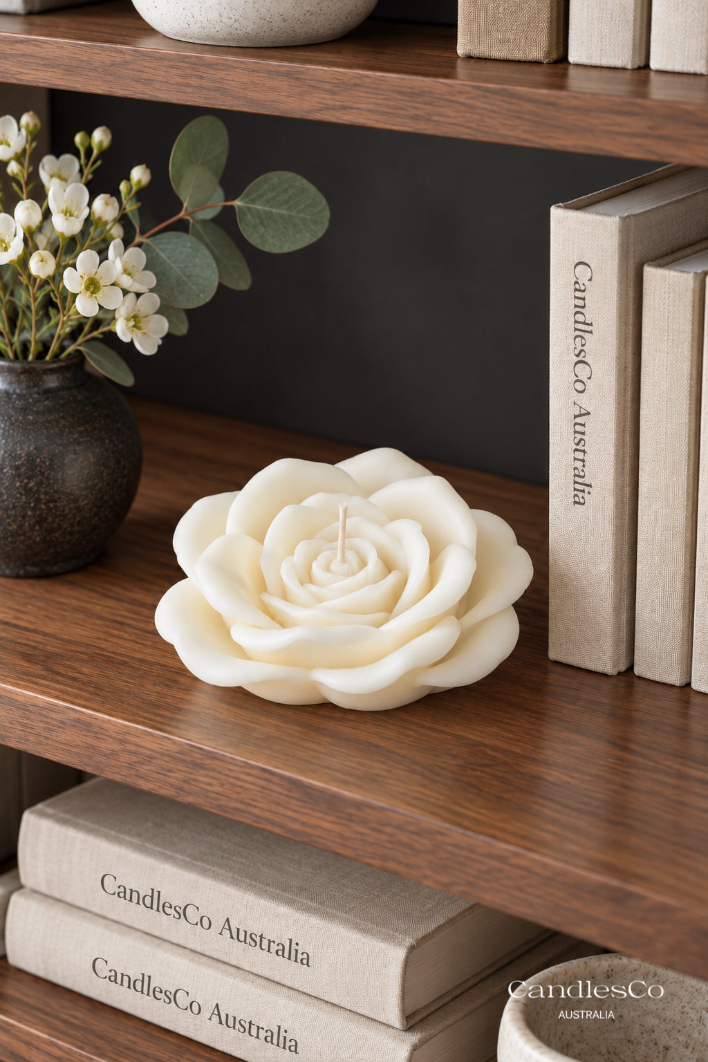 Rose Bloom Candle