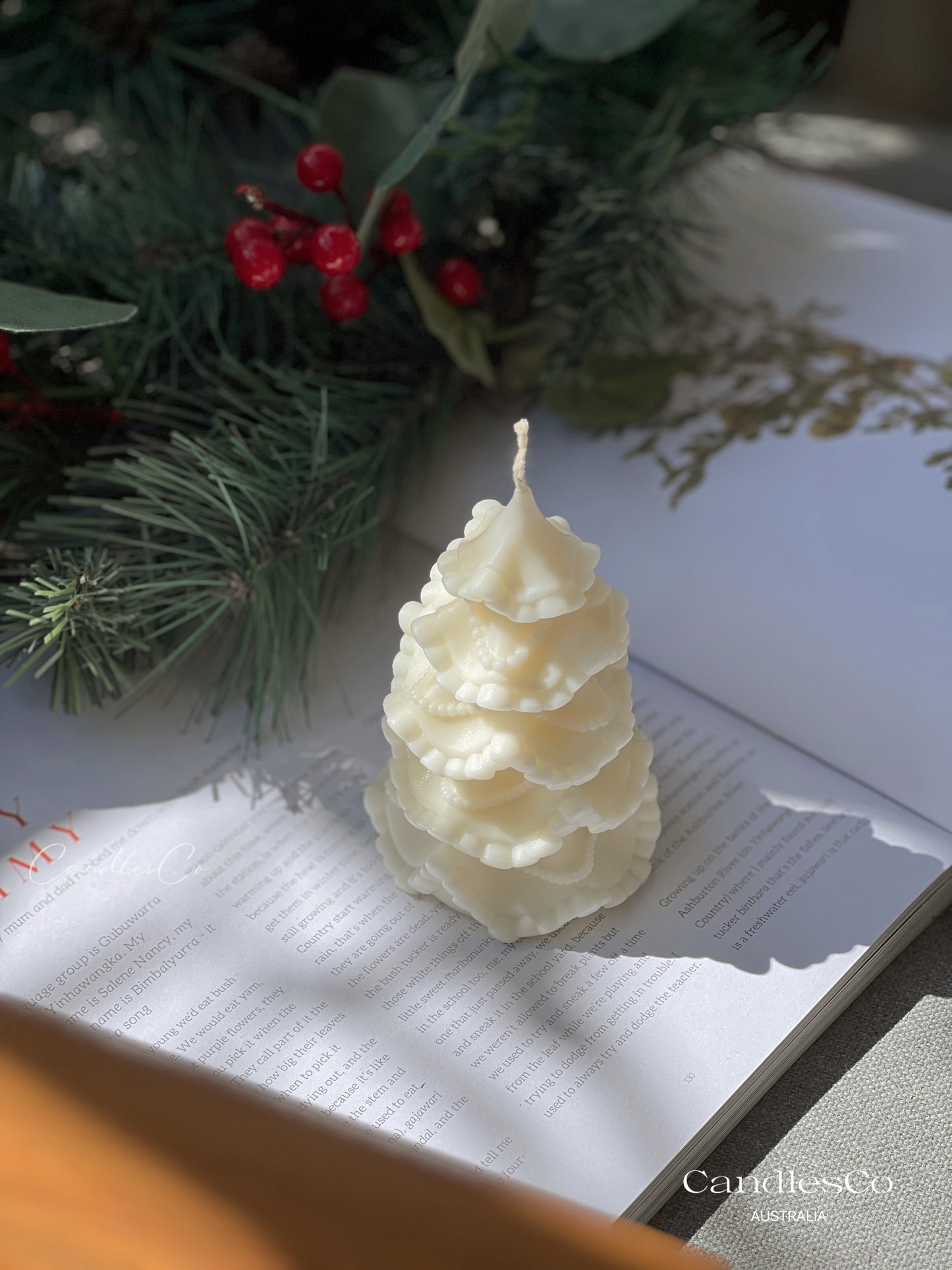 Ruffled Christmas Tree