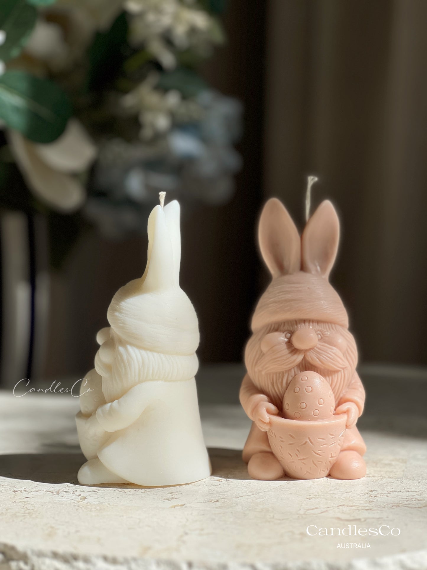 Easter Gnome Candle