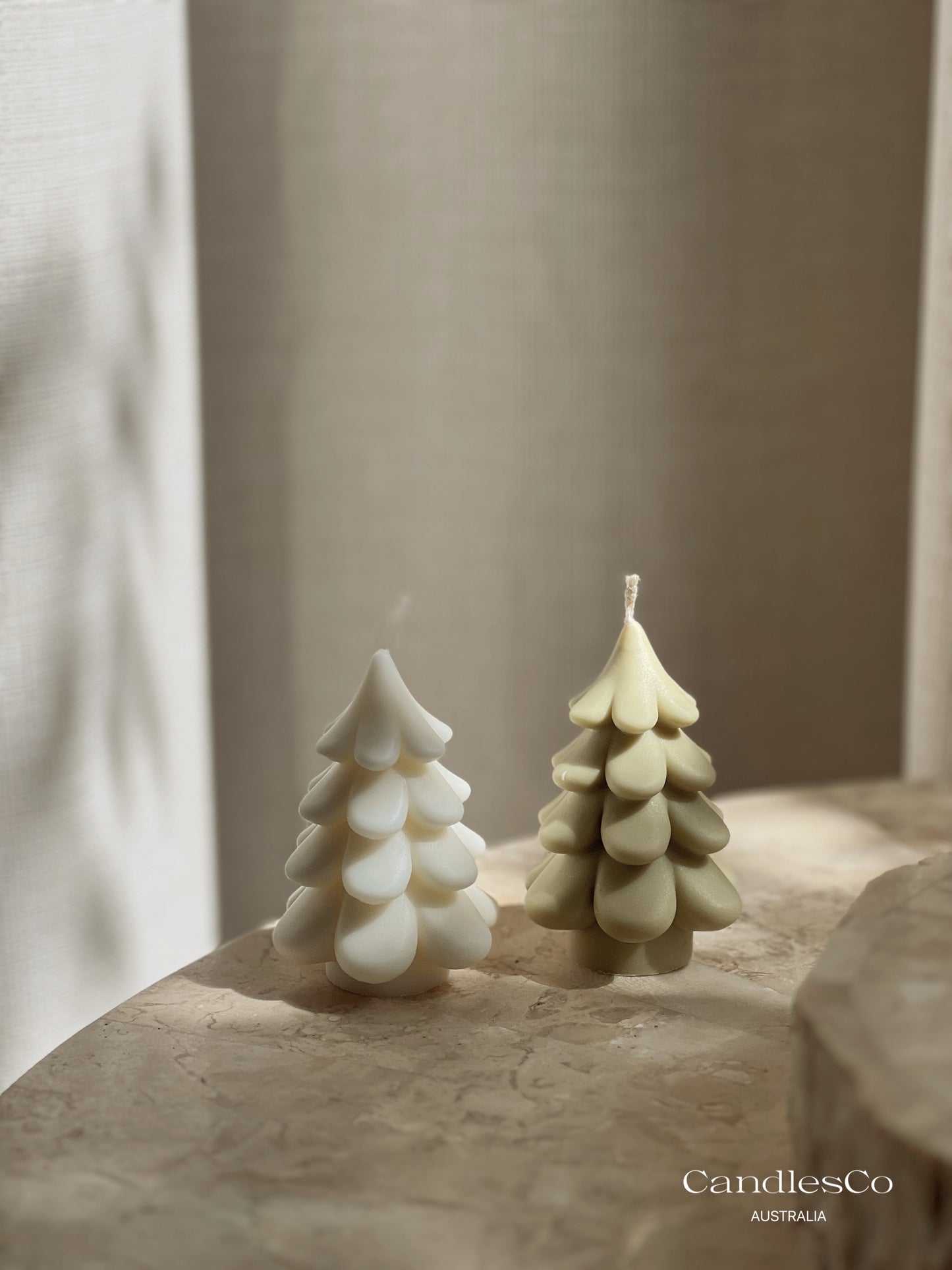 Snowdrop Tree Candle