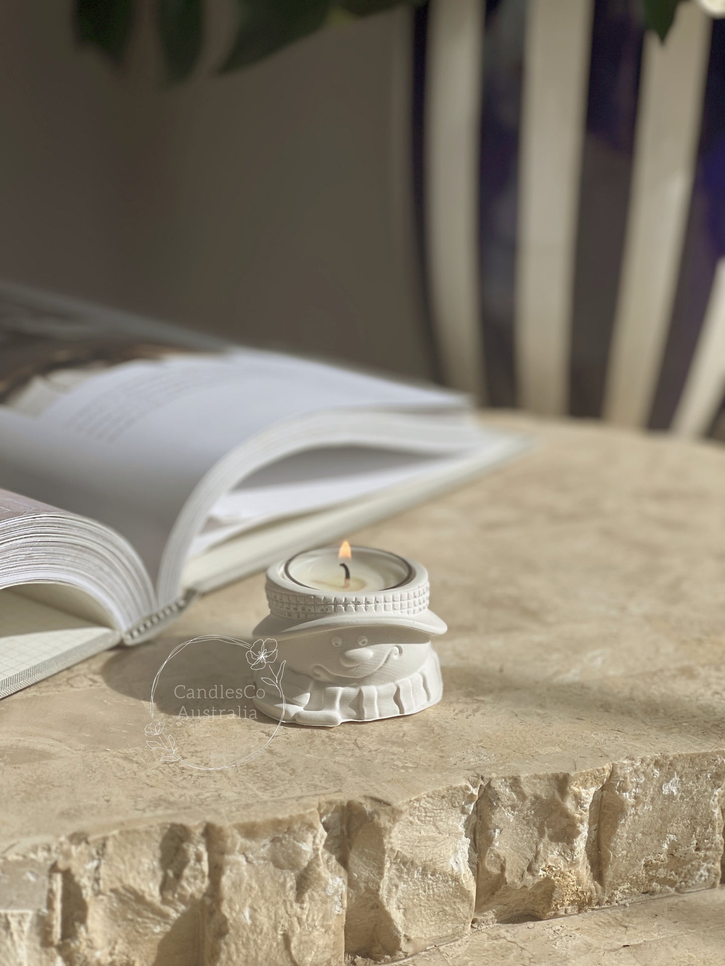 Snowmen Tea light Holder