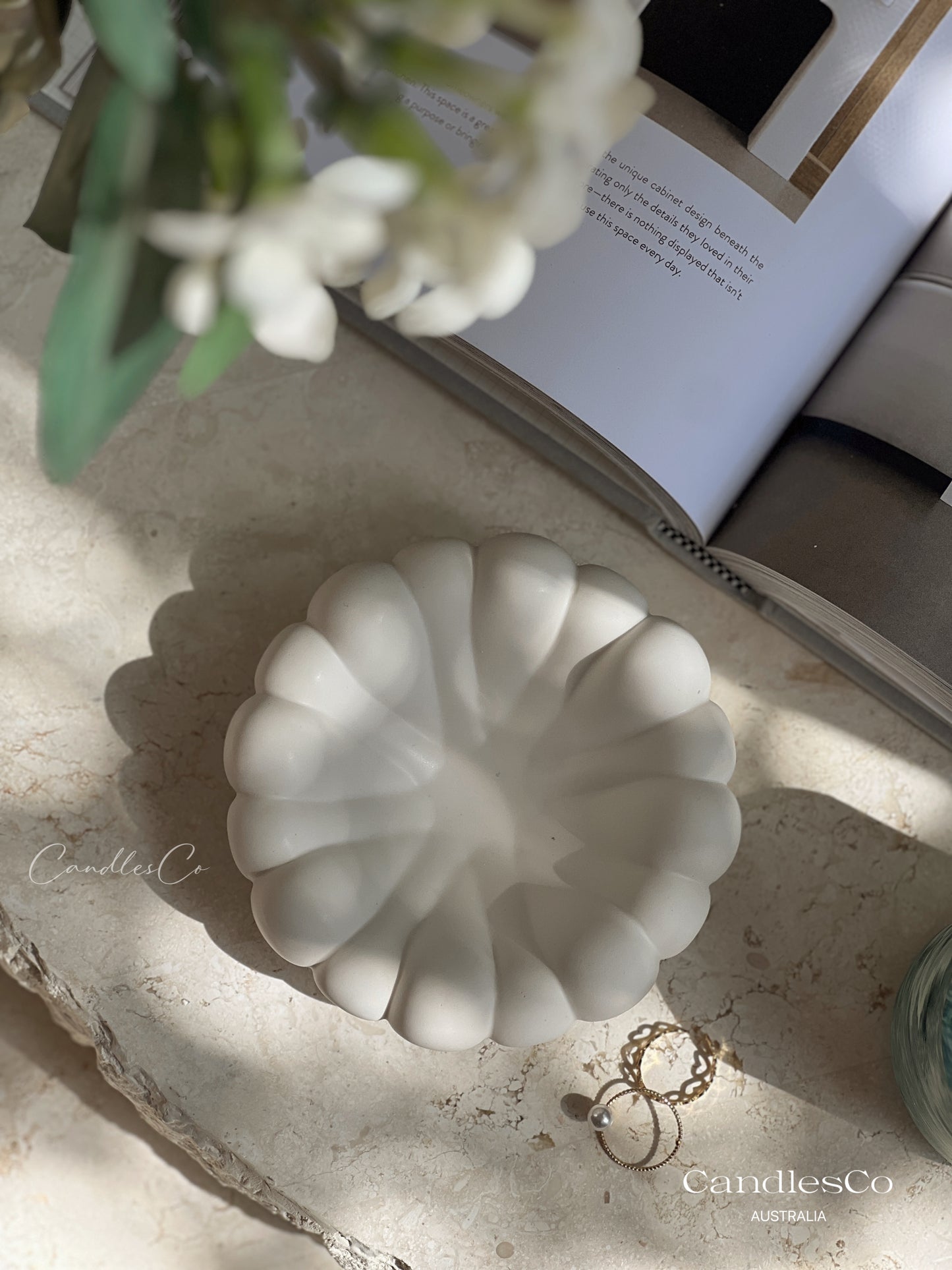 Chunky Bloom Trinket Dish