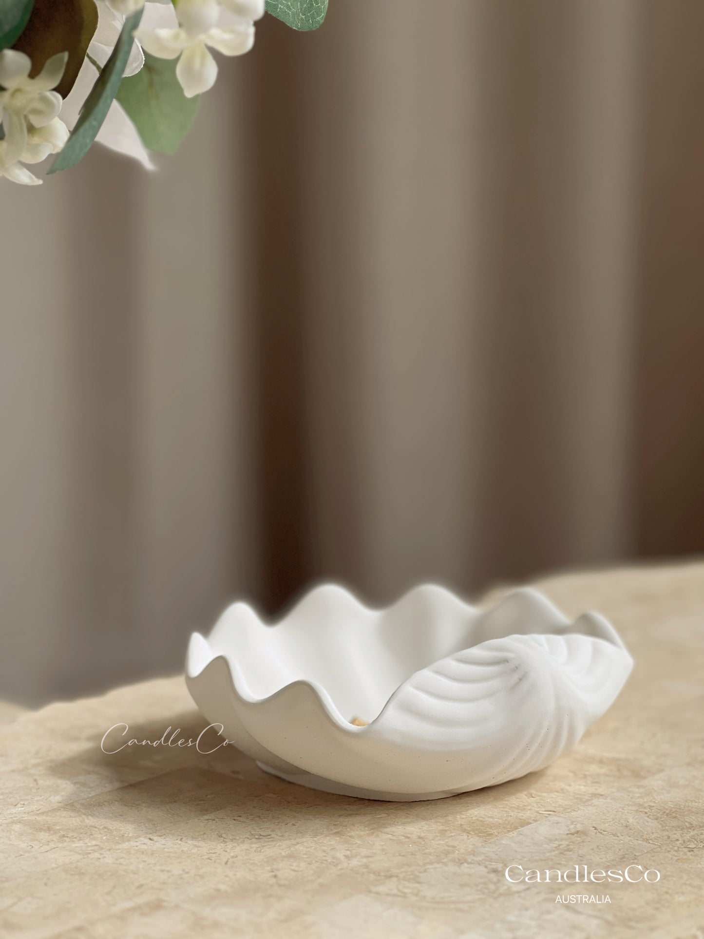 Large Seashell Trinket Dish