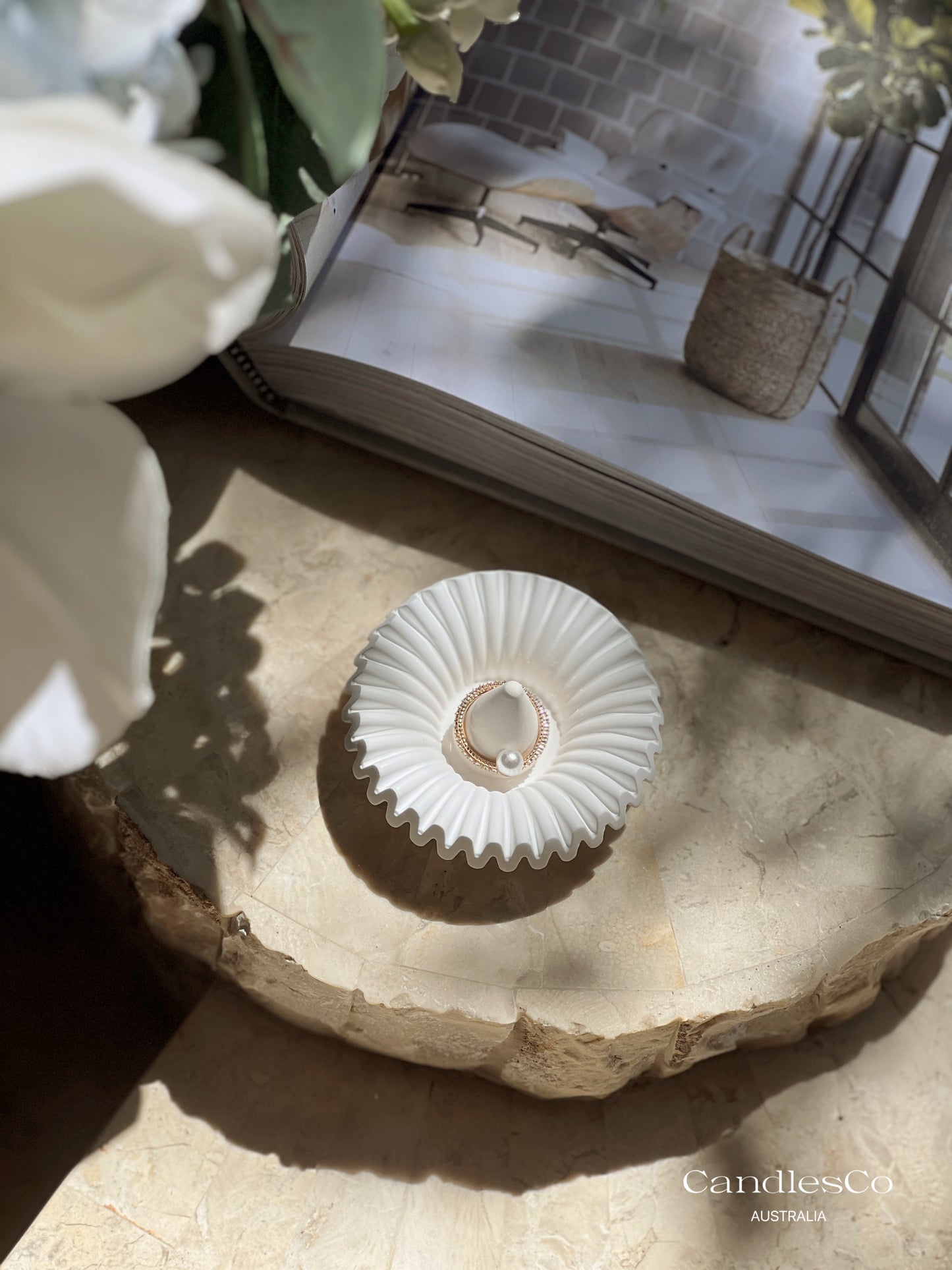 Fluted Trinket Bowl